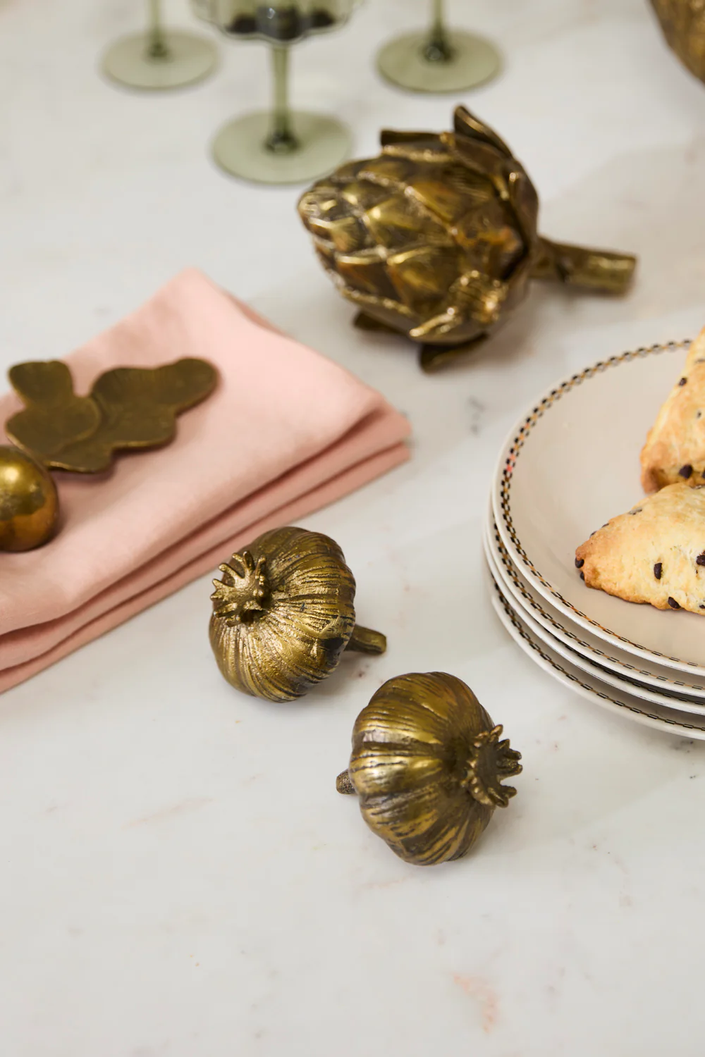 Gilded Veggies Set of 4 By Accent Decor - Image 6
