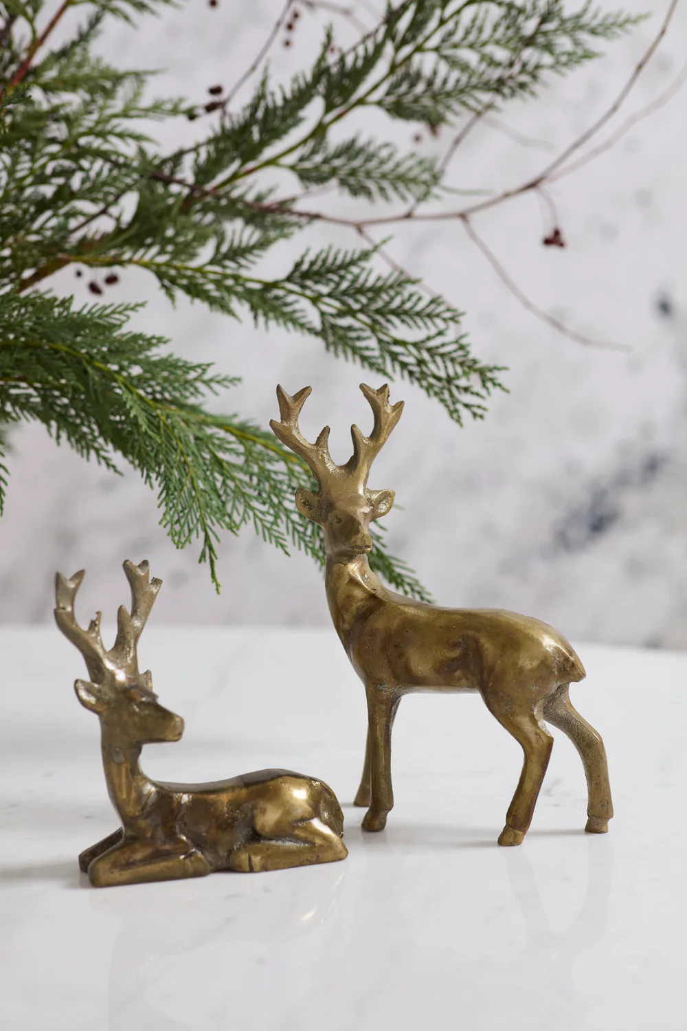 Glenwood Deer Figurine Set of 4 By Accent Decor - Image 4