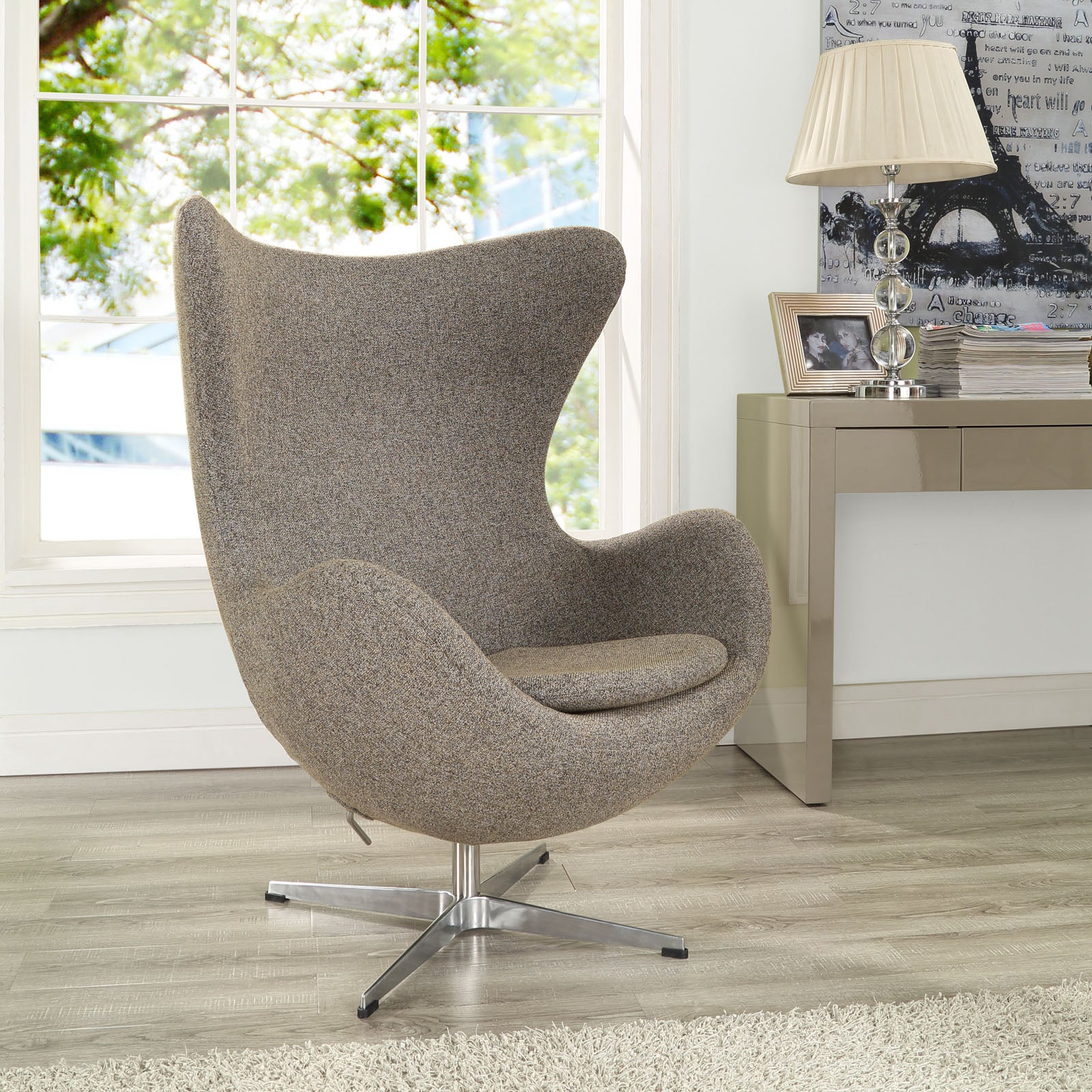 Glove Wool Lounge Chair By Modway - EEI-142