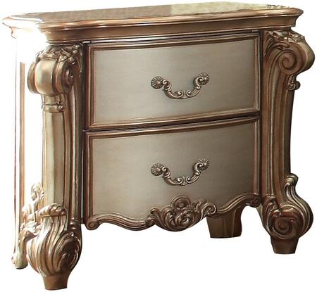 Gold Patina Bone Patina Nightstand By Homeroots