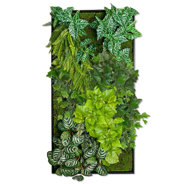 Green Wall, Pothos Mix By Gold Leaf Design Group