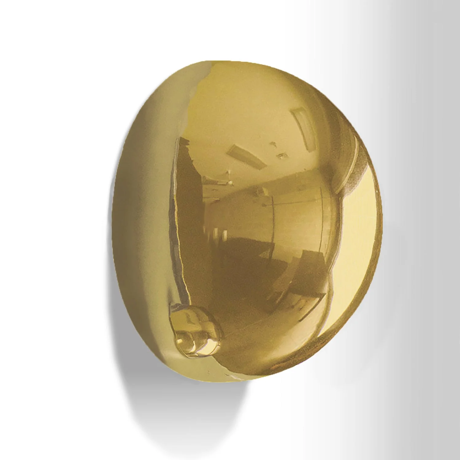 Half Ball 10"D, Gold Gloss By Gold Leaf - Image 2