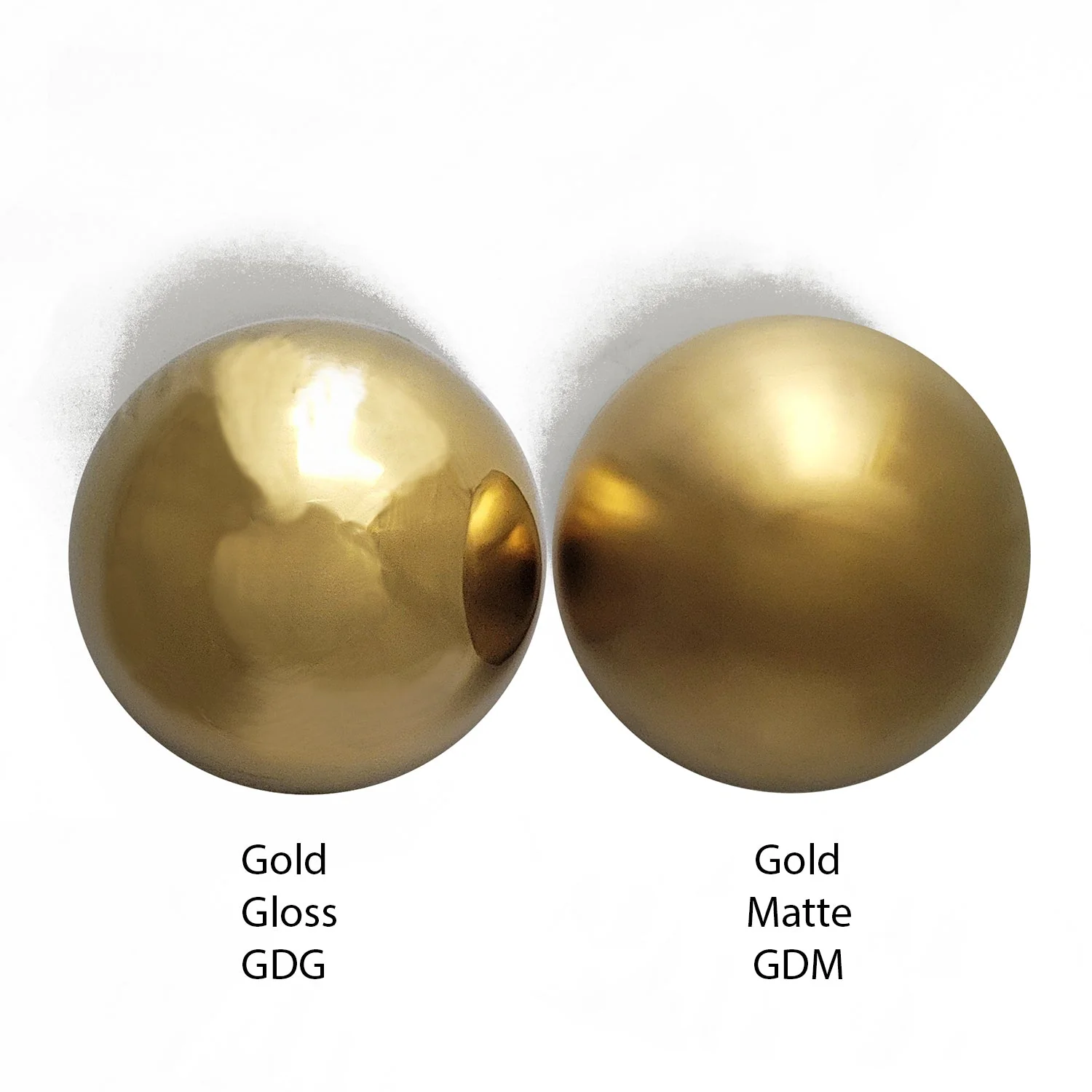 Half Ball 10"D, Gold Gloss By Gold Leaf - Image 3