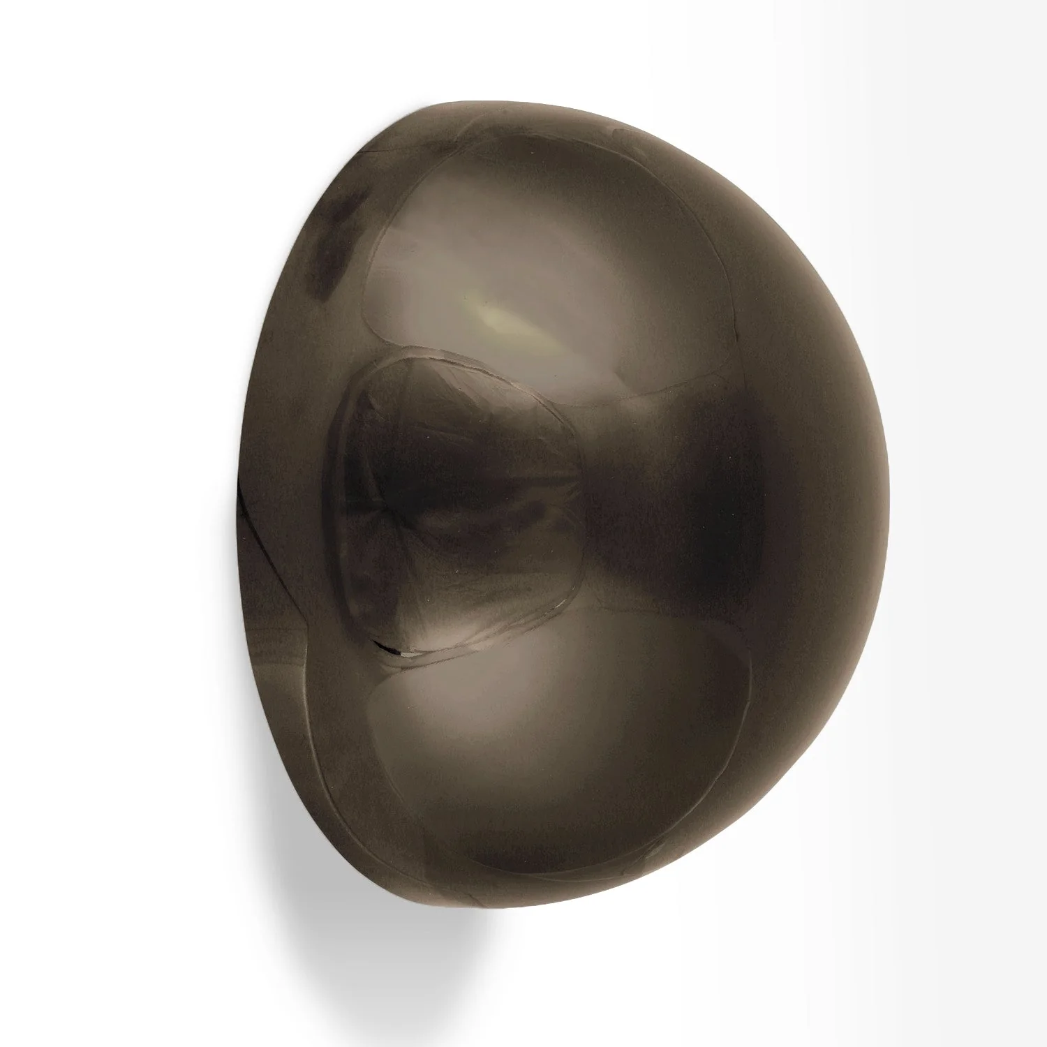 Half Ball 10"D, Mica Gloss By Gold Leaf - Image 2