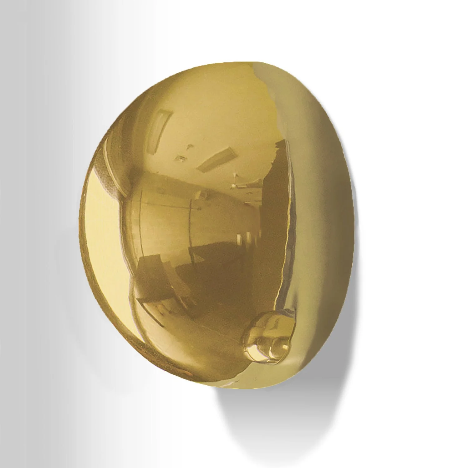 Half Ball 6"D, Gold Gloss By Gold Leaf - Image 2
