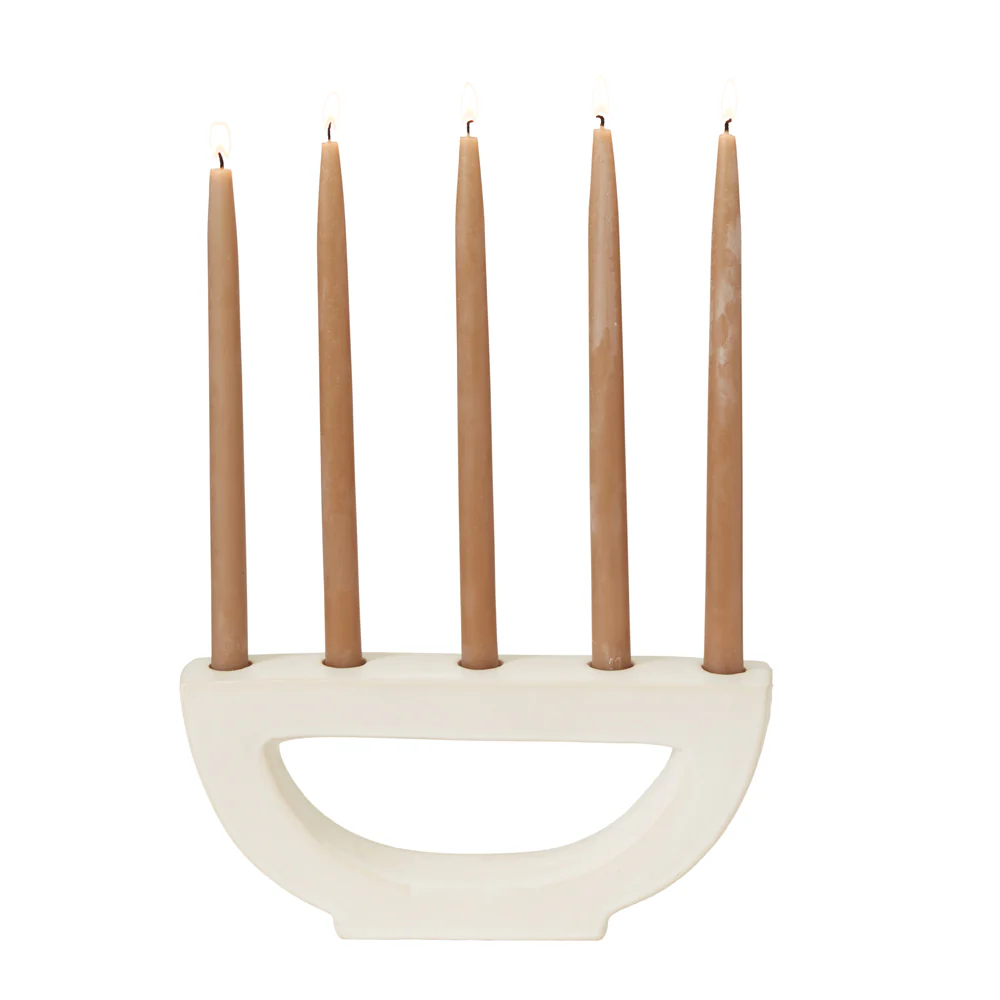 Halfmoon Candelabra Set of 2 By Accent Decor - Image 2