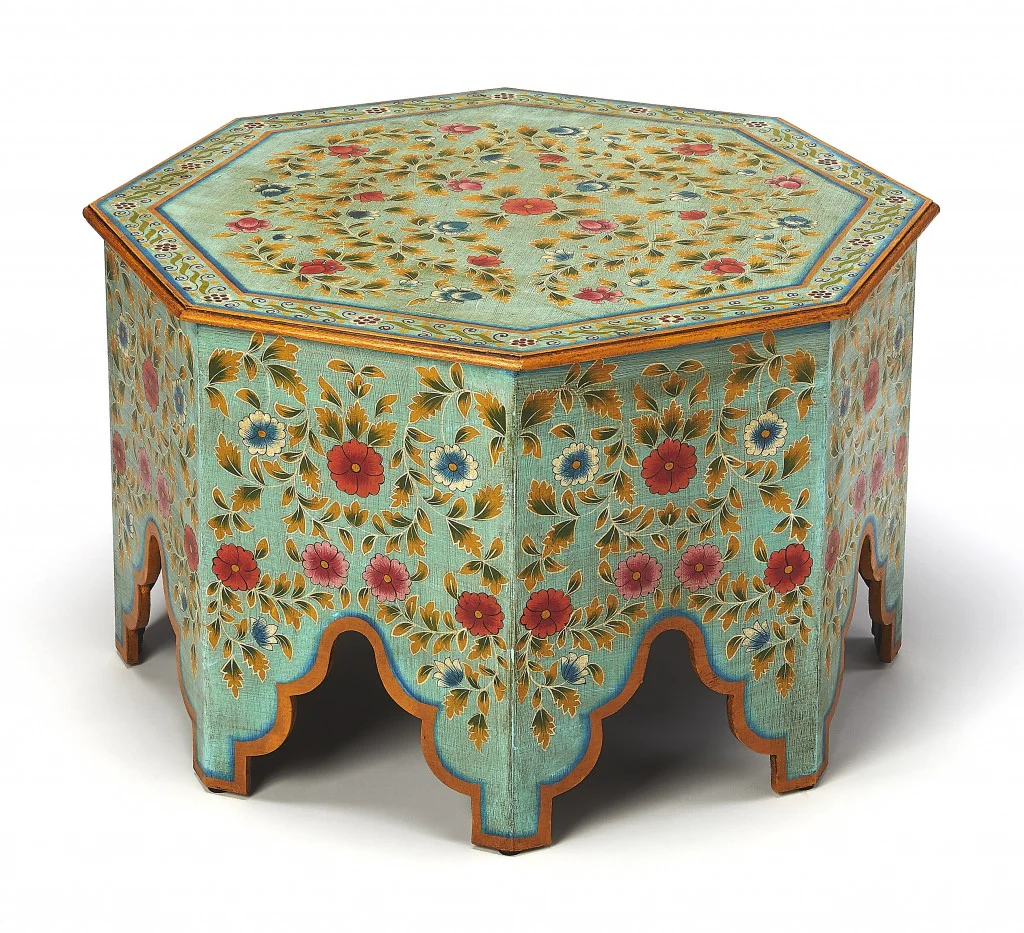 Hand Painted Coffee Table By Homeroots