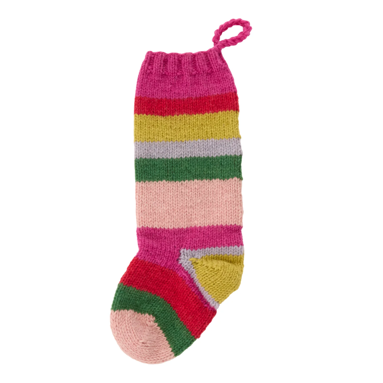 Holiday Brights Stocking Set of 2 By Accent Decor - Image 2