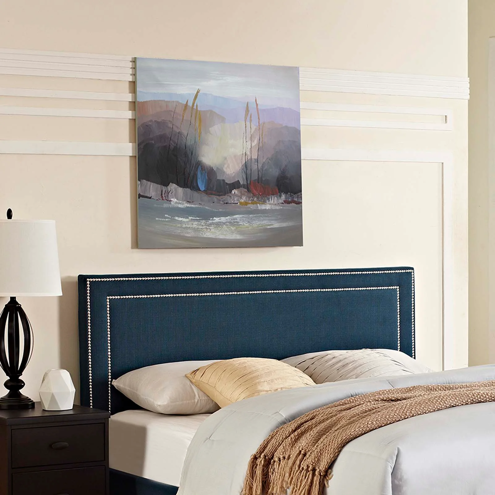 Jessamine King Upholstered Fabric Headboard By Modway - MOD-5380