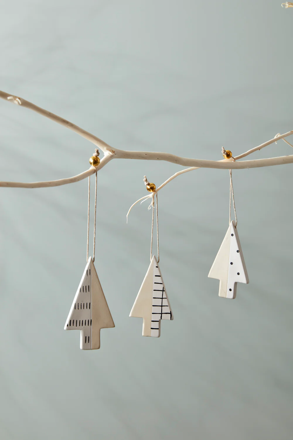 Jolin Tree Ornaments Set of 4 By Accent Decor