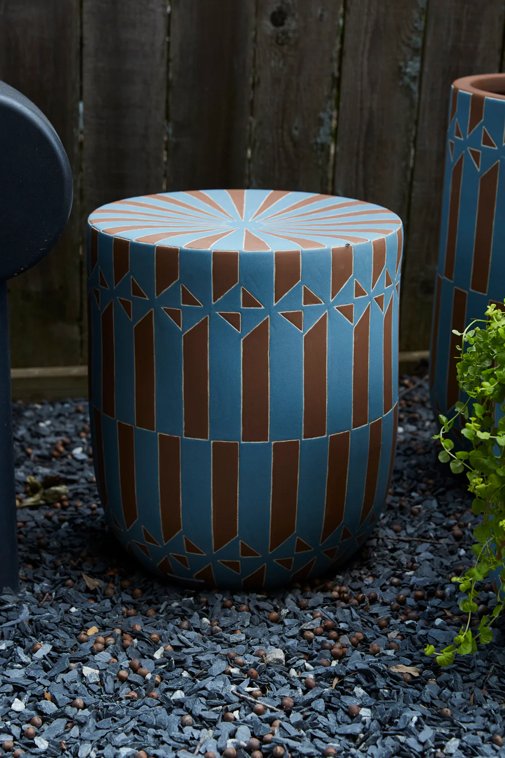 Kaleidoscope Stool By Accent Decor - Image 3