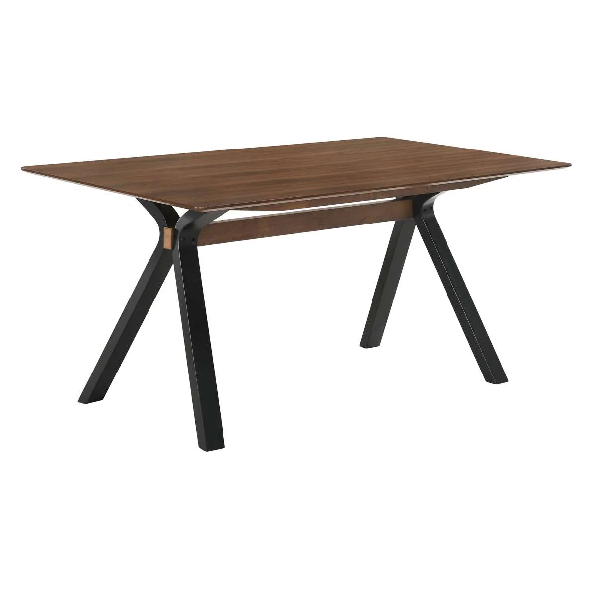 Laredo and Polly 5 Piece Black Rectangular Dining Set By Armen Living - Image 5