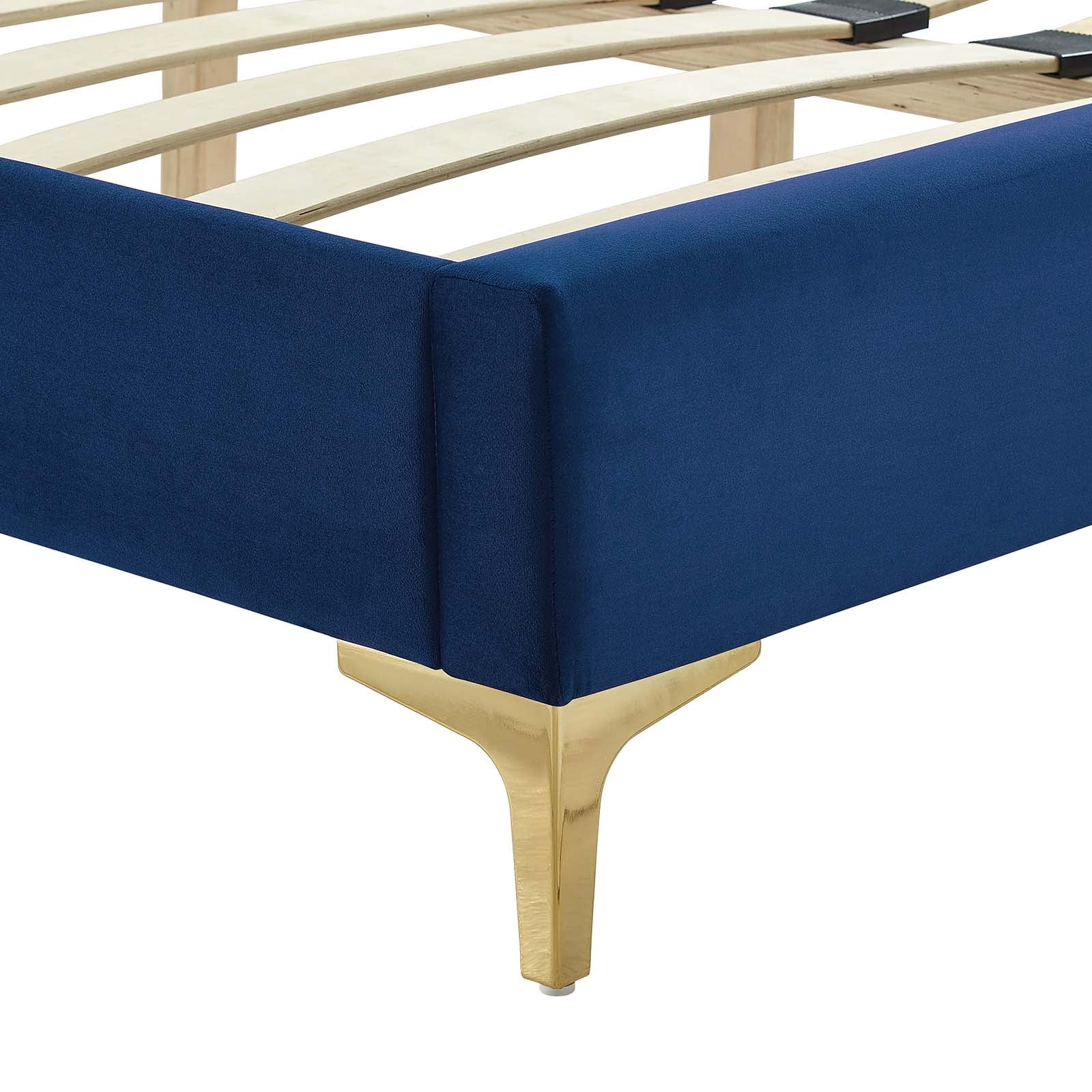 Leah Chevron Tufted Performance Velvet Queen Platform Bed By Modway - MOD-6977 - Image 21