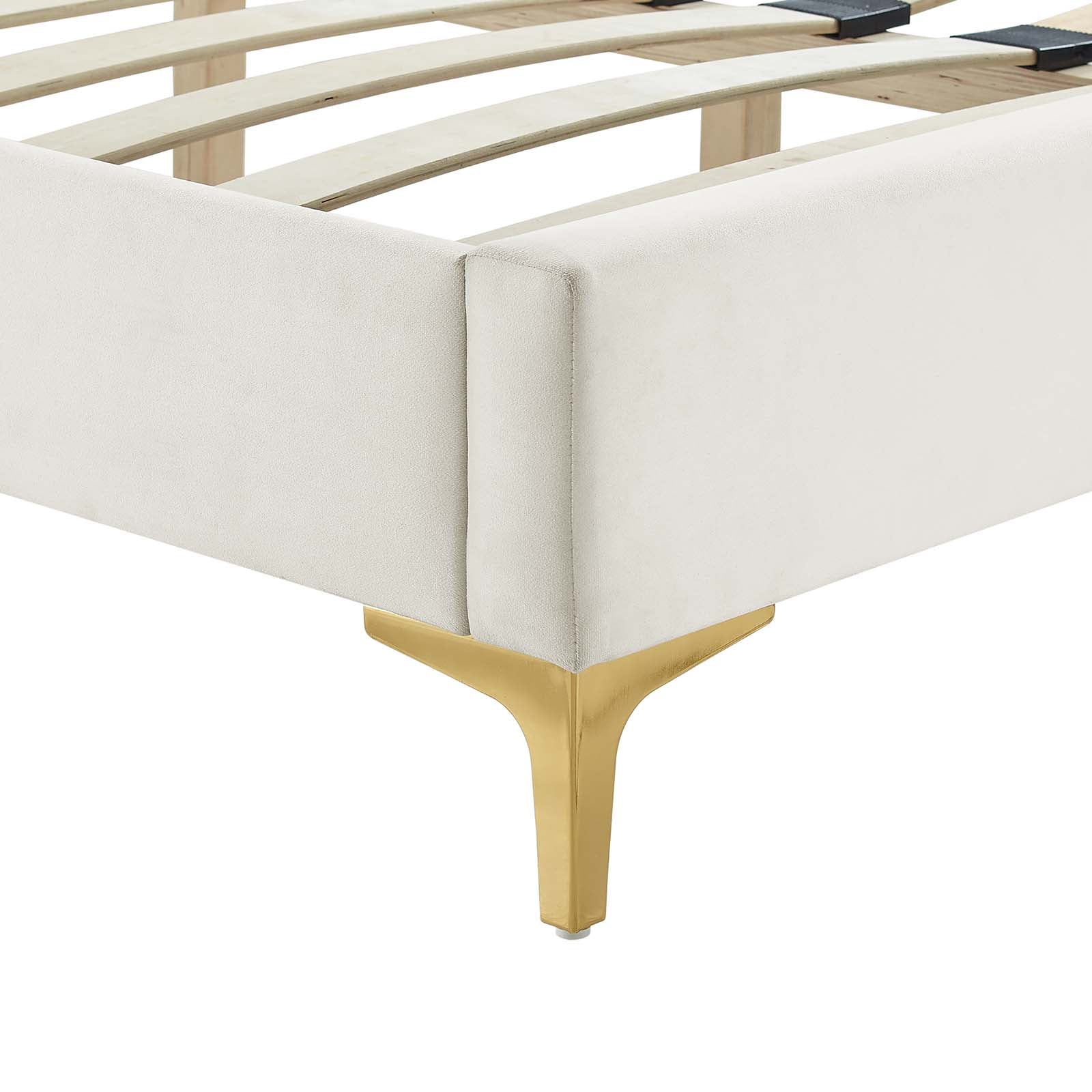 Leah Chevron Tufted Performance Velvet Queen Platform Bed By Modway - MOD-6977 - Image 29