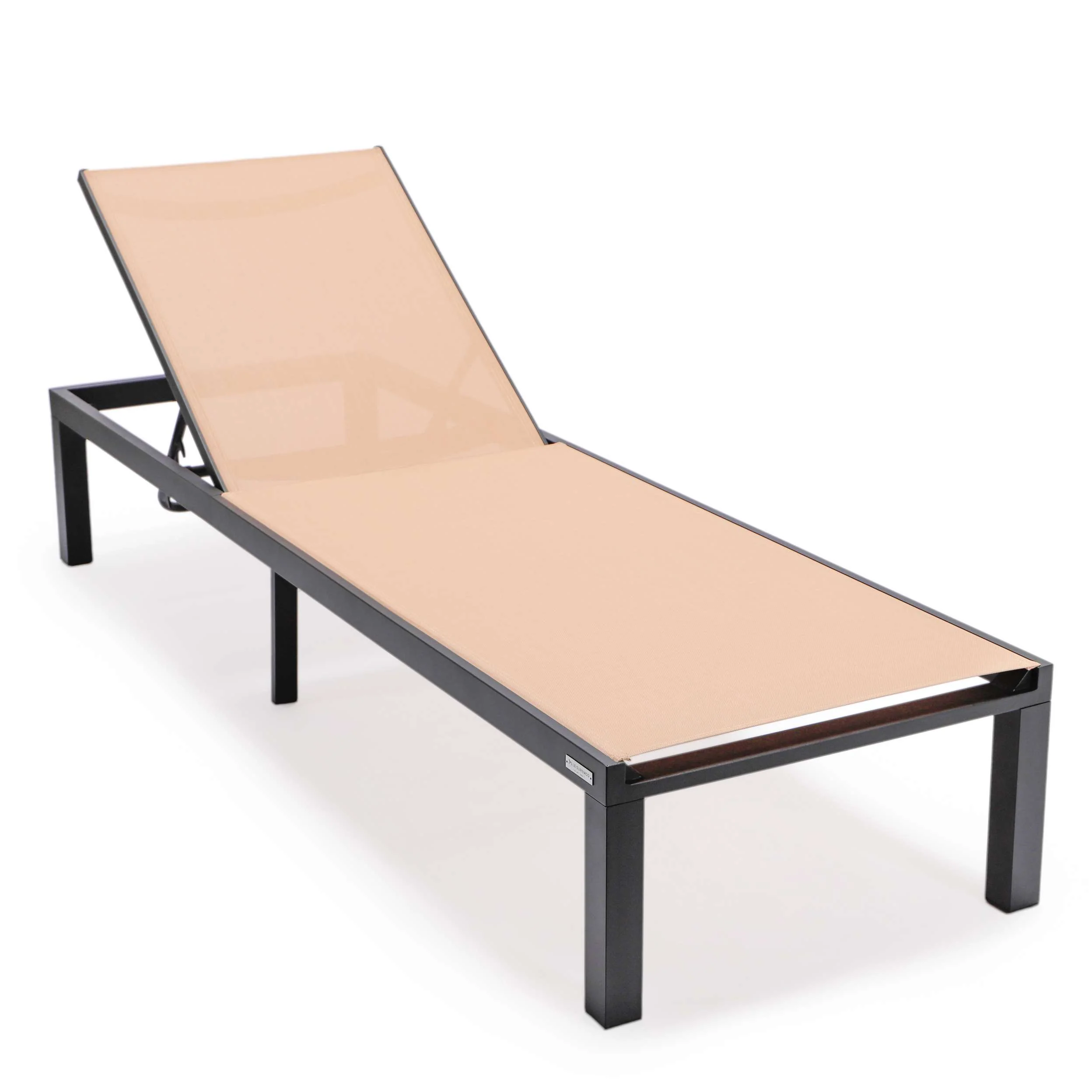 LeisureMod Marlin Modern Aluminum Outdoor Patio Chaise Lounge Chair Set of 2 - MLBLCF21-77BRG2 - Image 55
