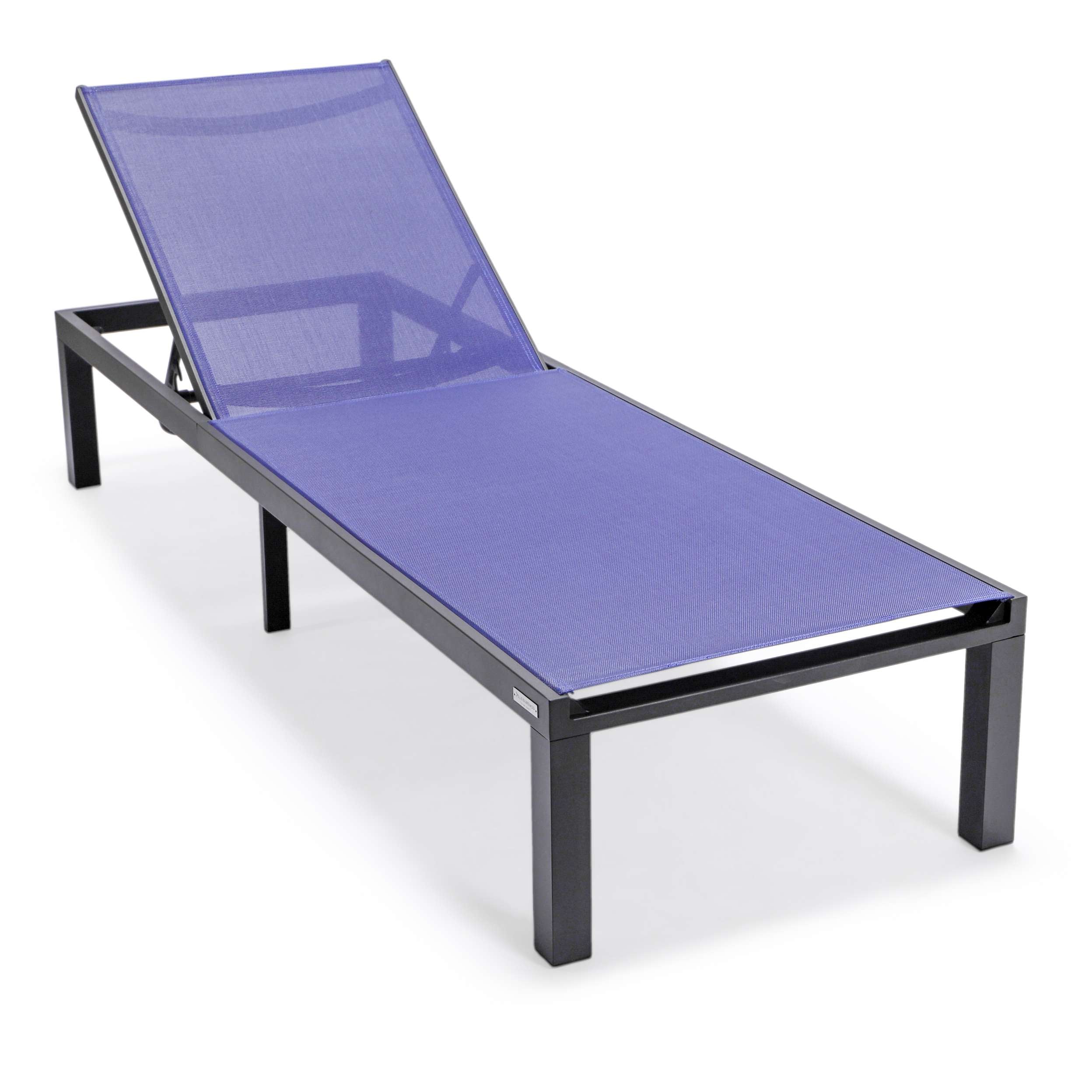 LeisureMod Marlin Modern Aluminum Outdoor Patio Chaise Lounge Chair Set of 2 - MLBLCF21-77BRG2 - Image 73