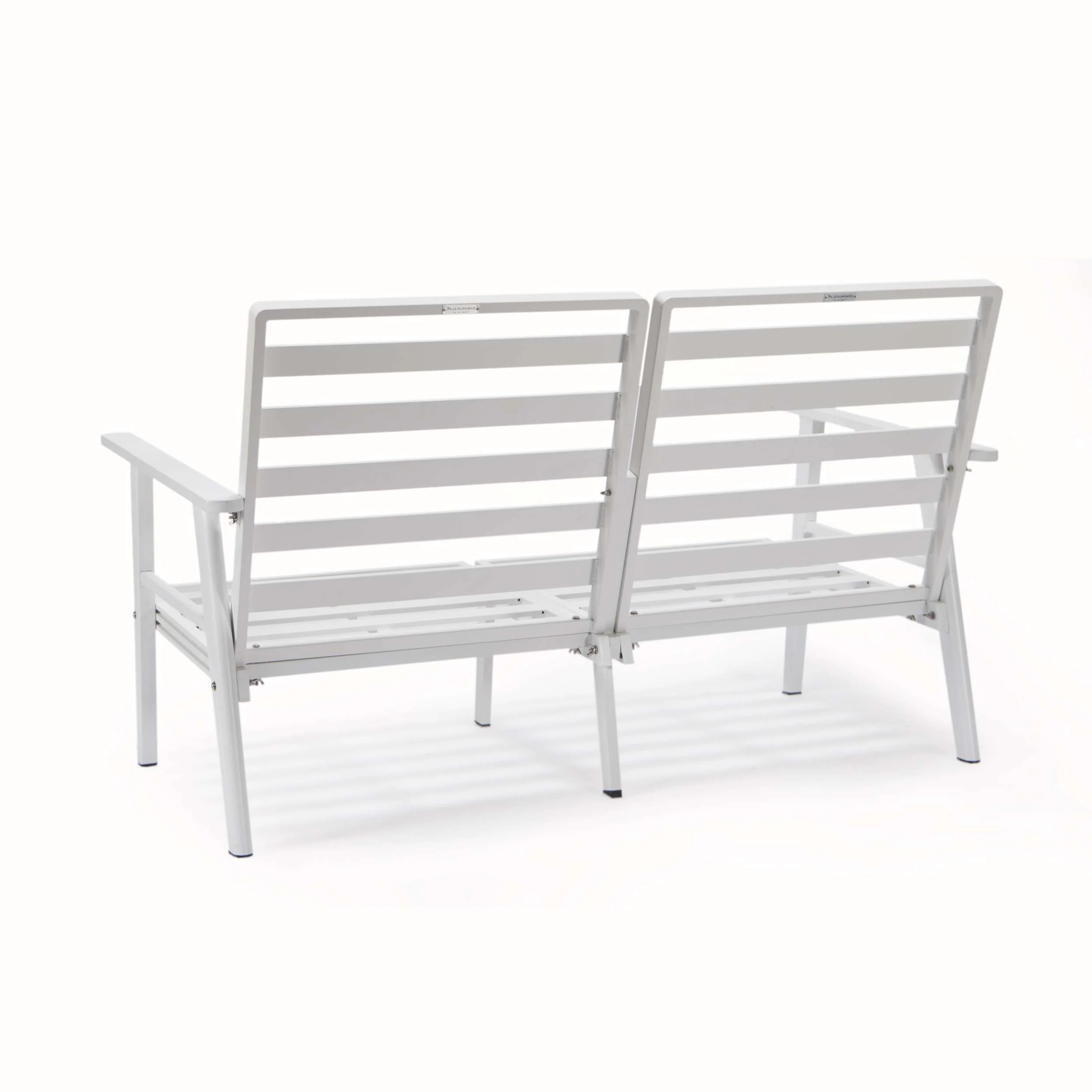 LeisureMod Walbrooke Modern 3-Piece Outdoor Patio Set - Image 16