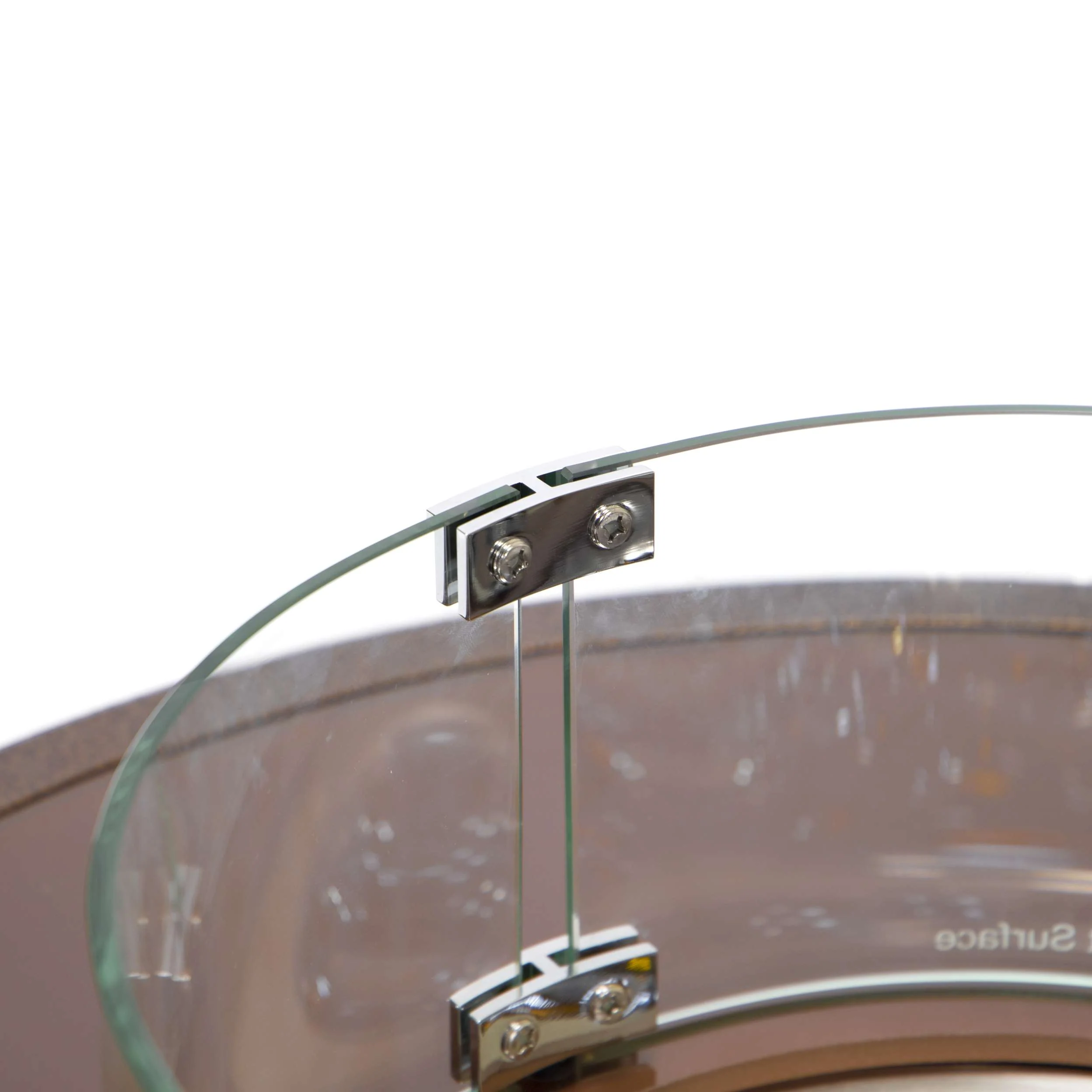 LeisureMod Walbrooke Modern Brown Patio Conversation With Round Fire Pit & Tank Holder - Image 19