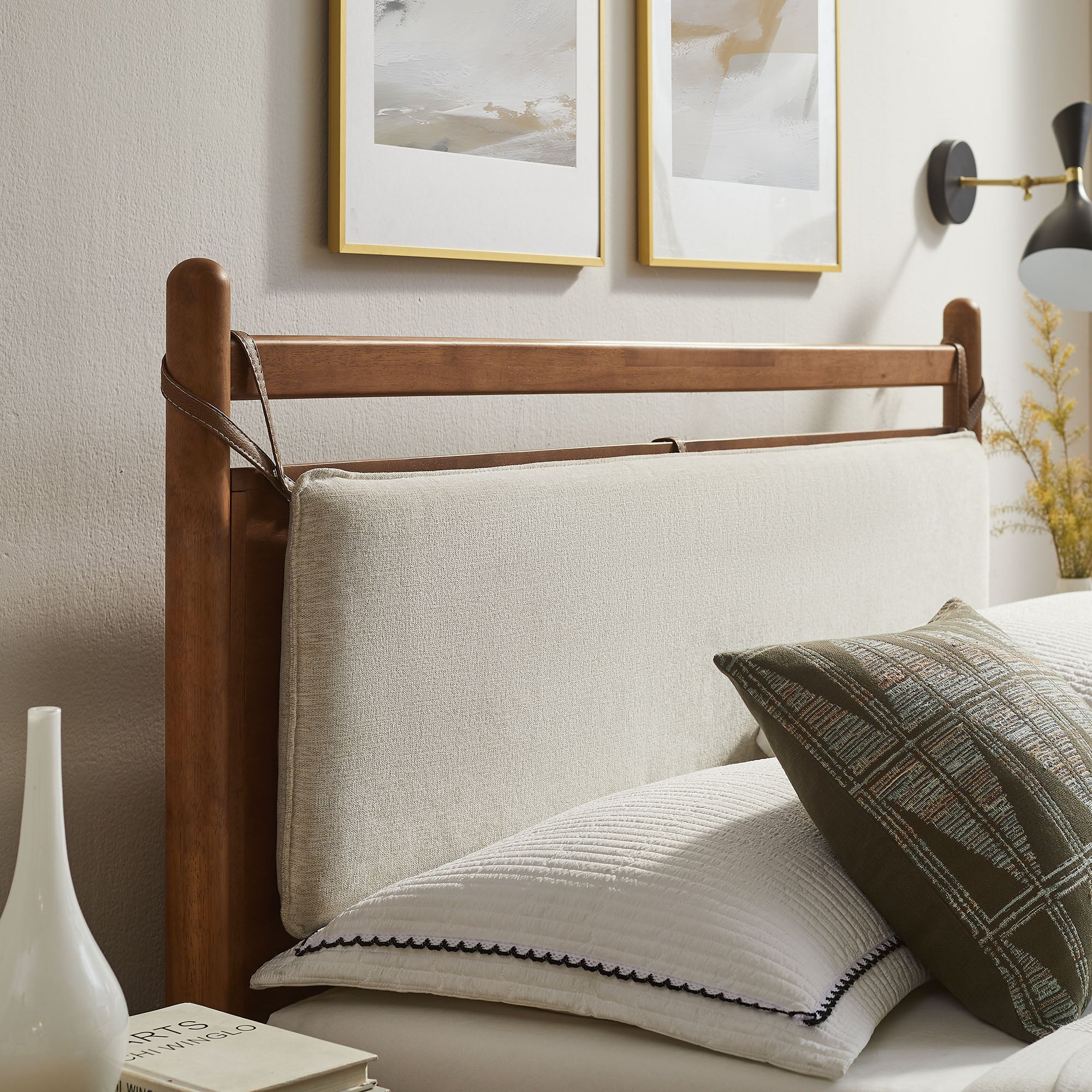 Leni King Size Wood Platform Bed Frame by Modway - Image 18