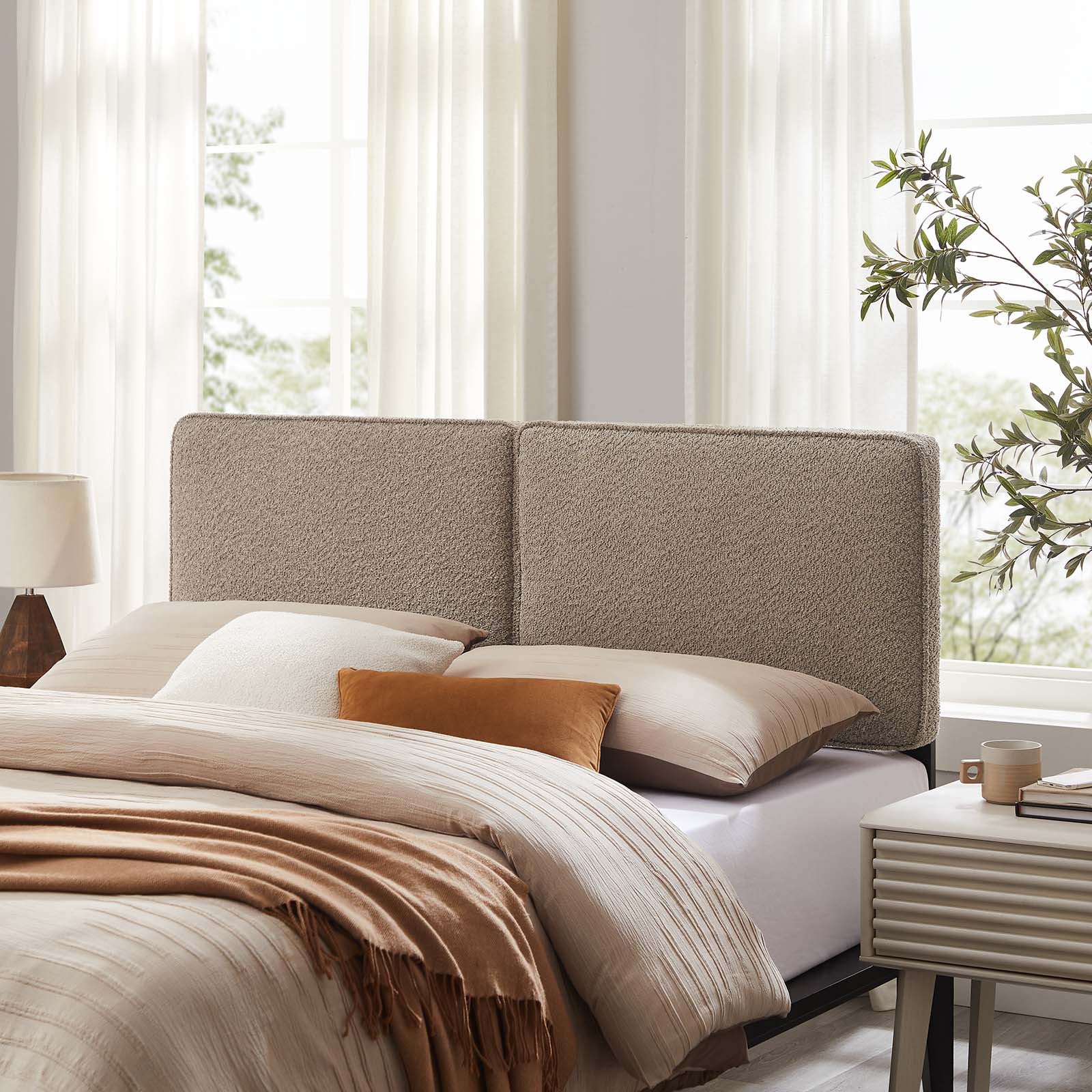 Lindee Boucle Fabric Full Headboard By Modway - MOD-7147 - Image 16