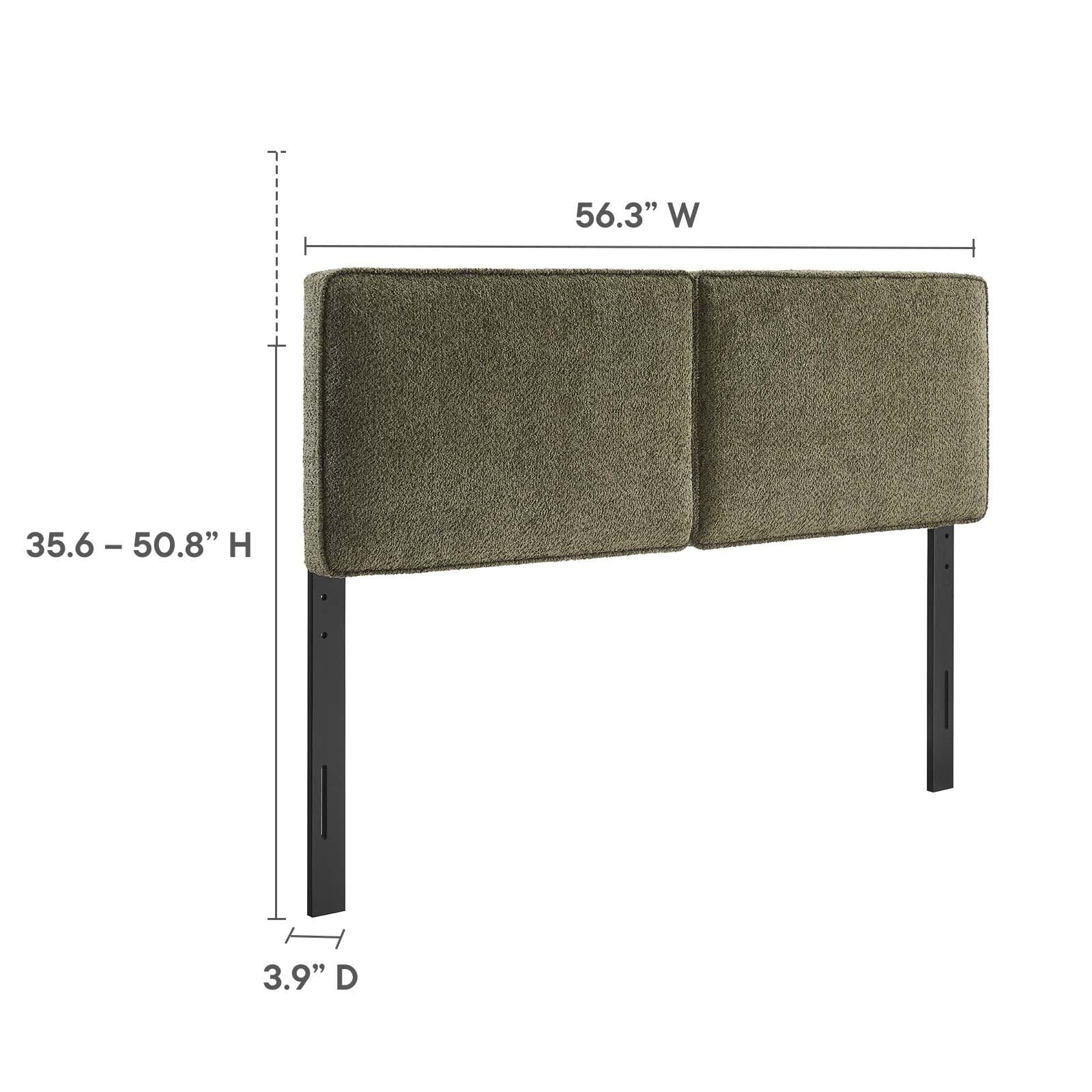 Lindee Boucle Fabric Full Headboard By Modway - MOD-7147 - Image 22