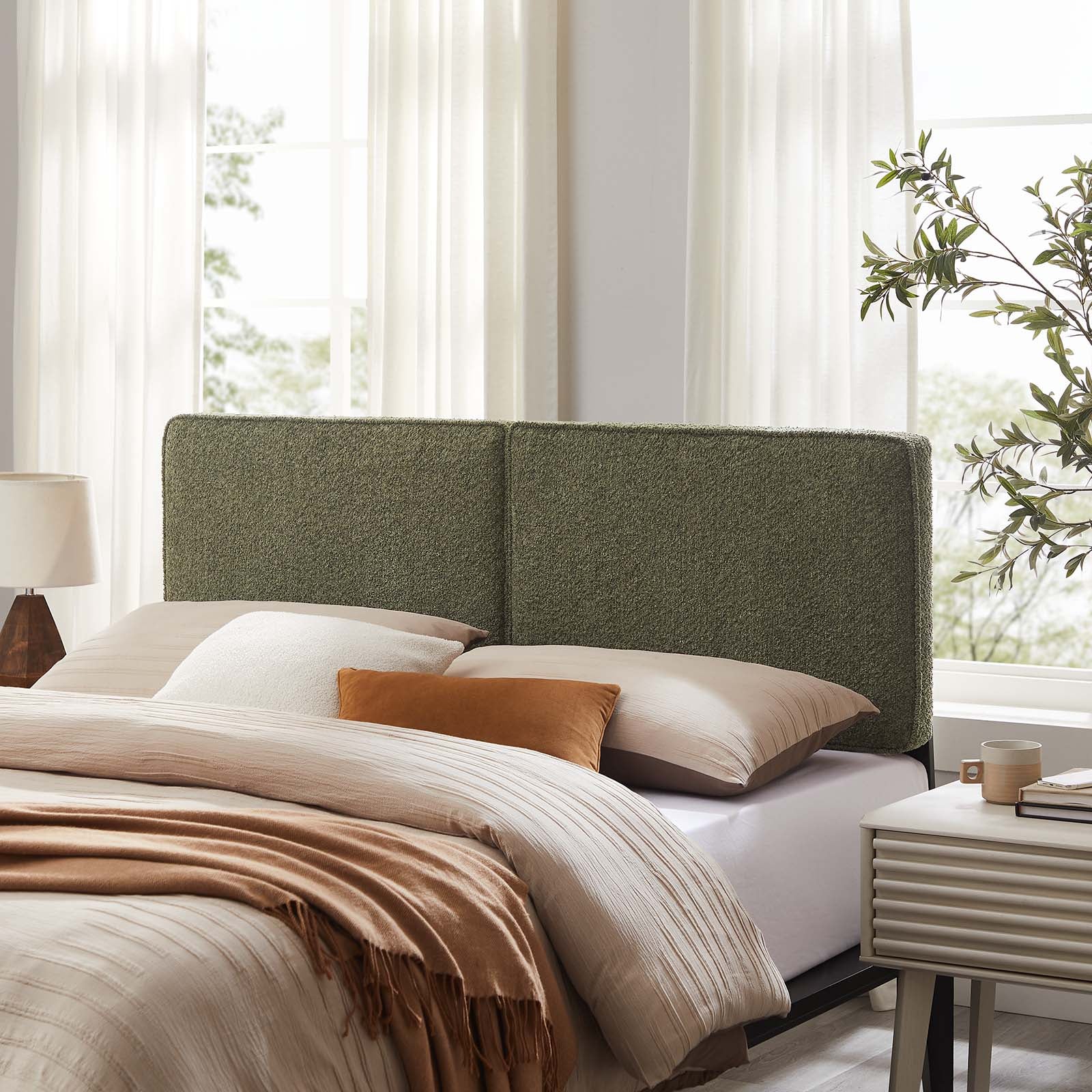 Lindee Boucle Fabric Full Headboard By Modway - MOD-7147 - Image 24