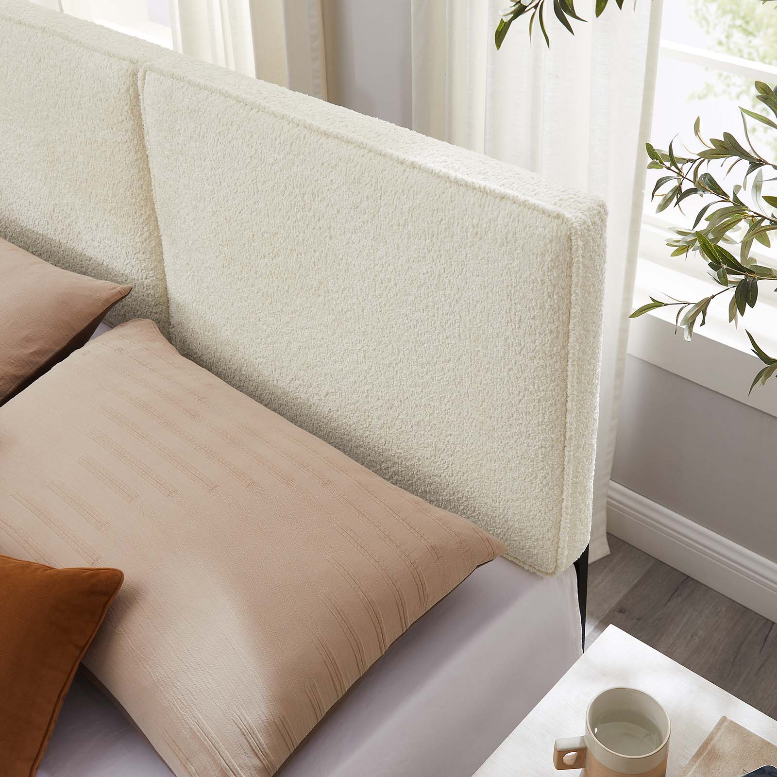 Lindee Boucle Fabric Full Headboard By Modway - MOD-7147 - Image 8