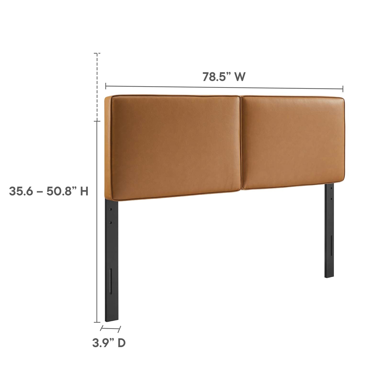 Lindee Vegan Leather King Headboard By Modway - MOD-7150 - Image 7