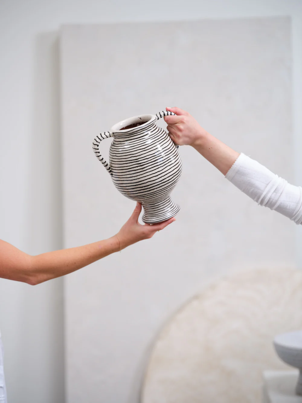 Lines Vase By Accent Decor - Image 4