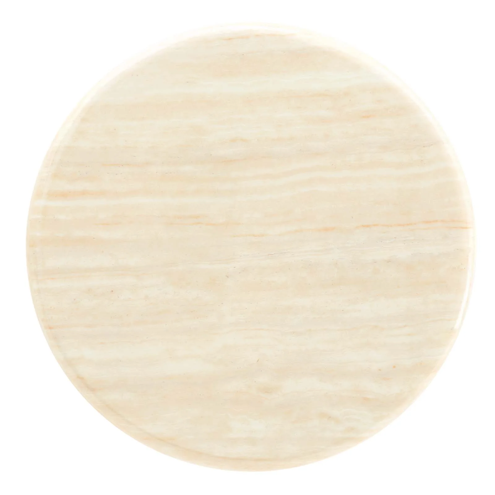 Lippa 20" Round Artificial Travertine  Side Table By Modway - EEI-6746 - Image 3