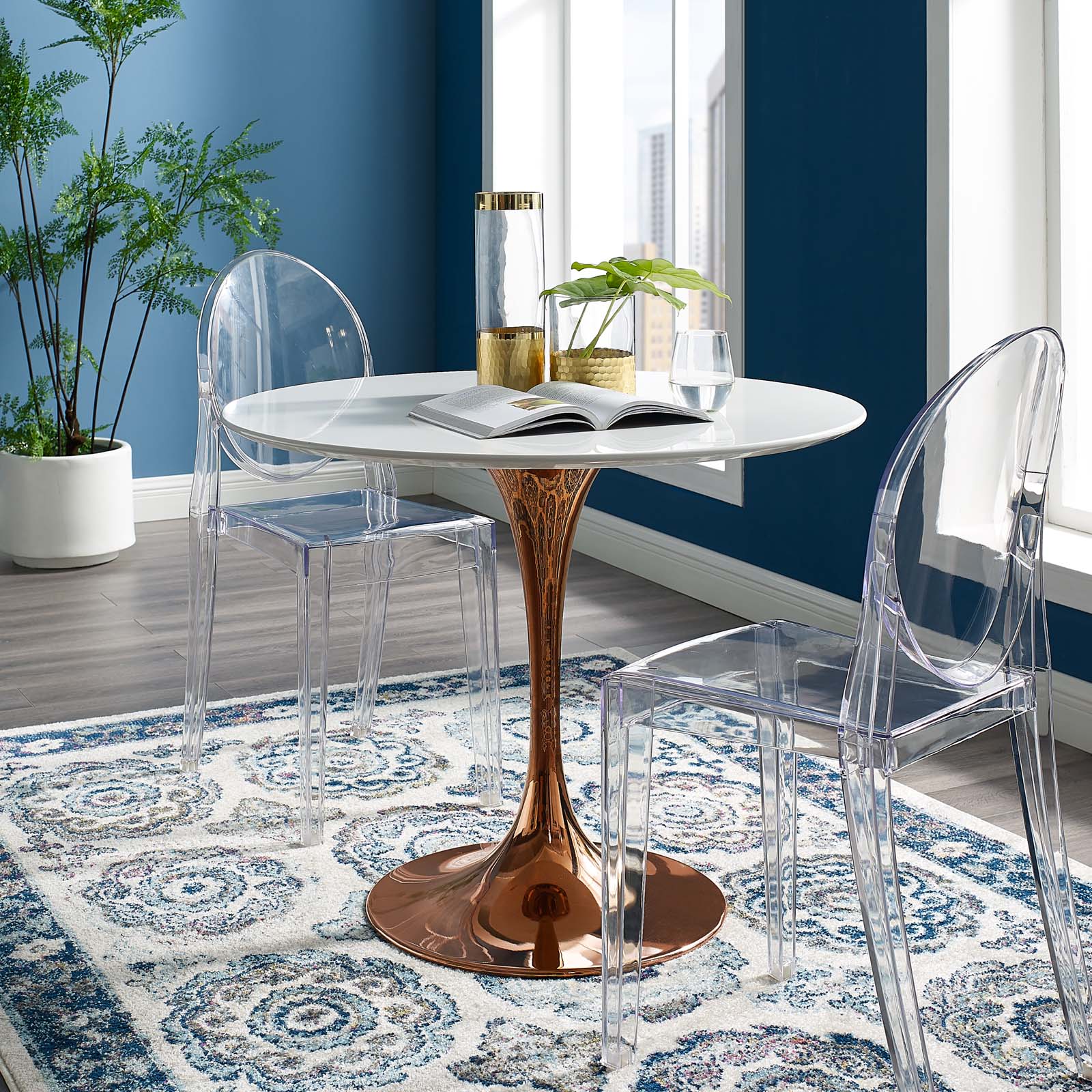 Lippa 36" Round Wood Dining Table By Modway - EEI-3218