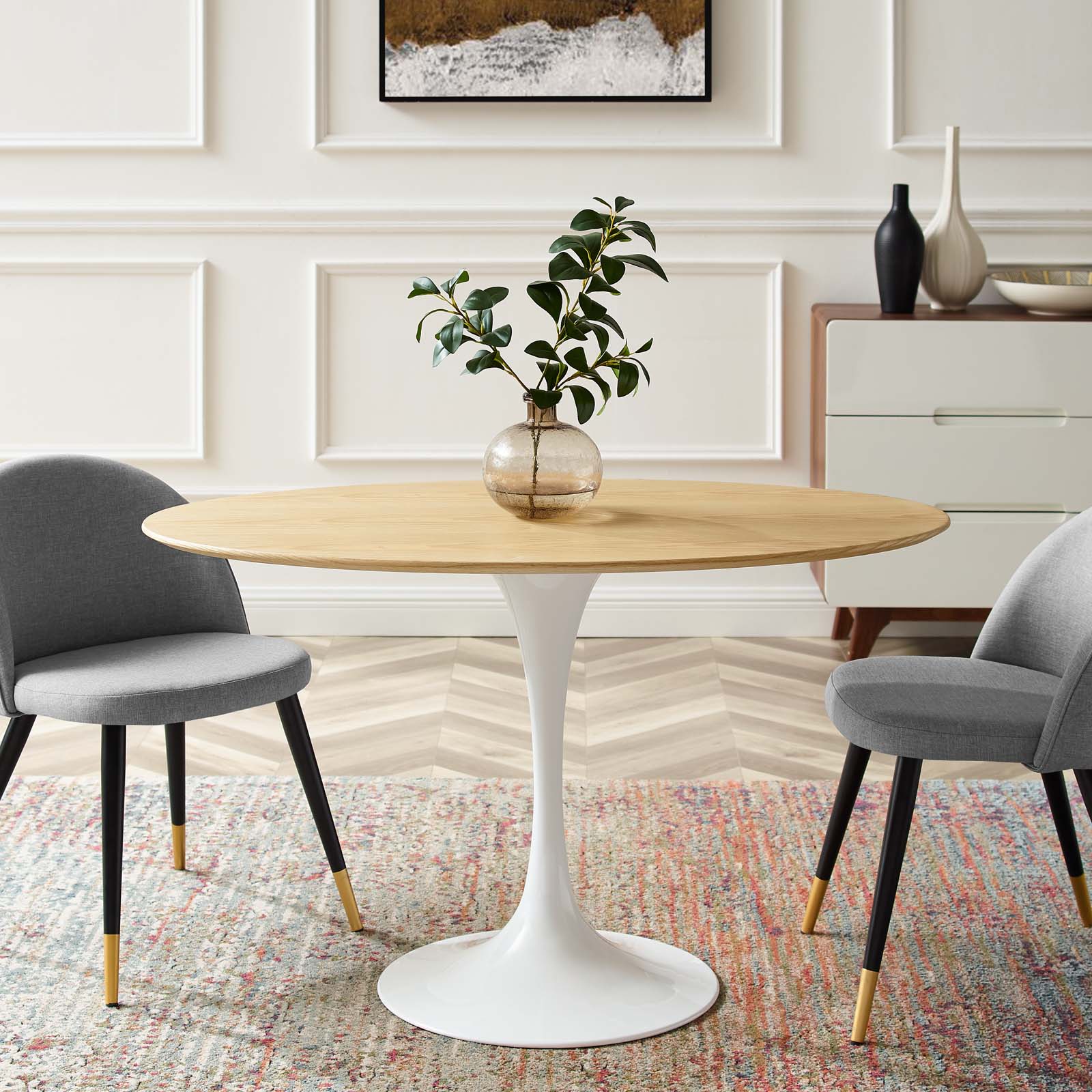 Lippa 48" Oval Dining Table By Modway - EEI-5160