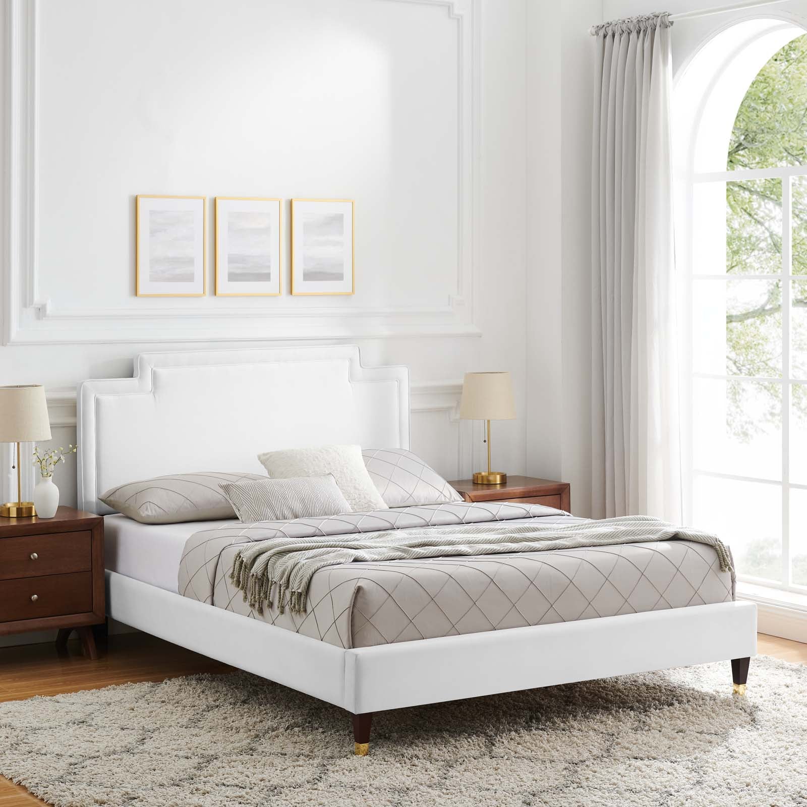 Liva Performance Velvet Full Bed By Modway - MOD-6811 - Image 37