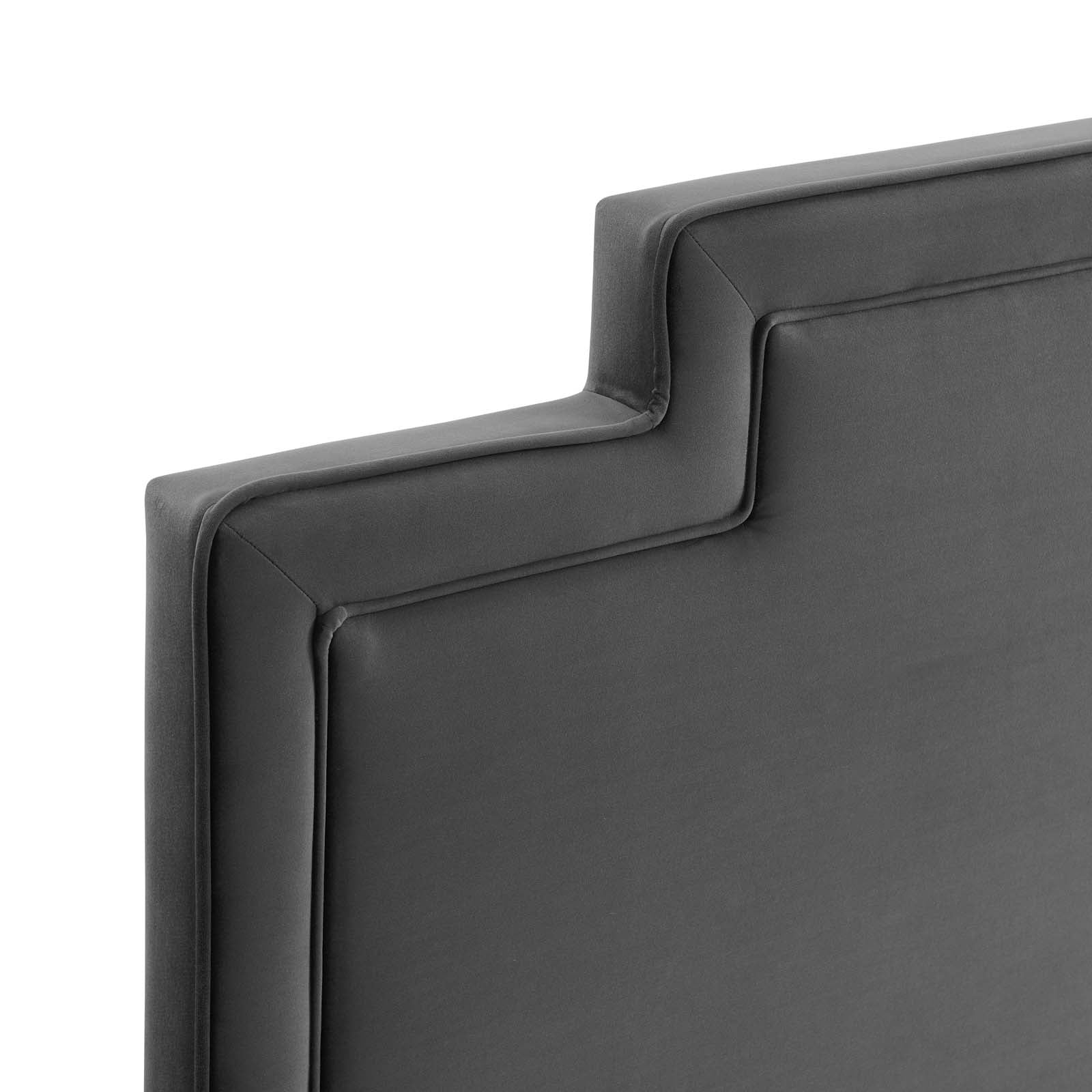 Liva Performance Velvet King Bed By Modway - MOD-6841 - Image 9
