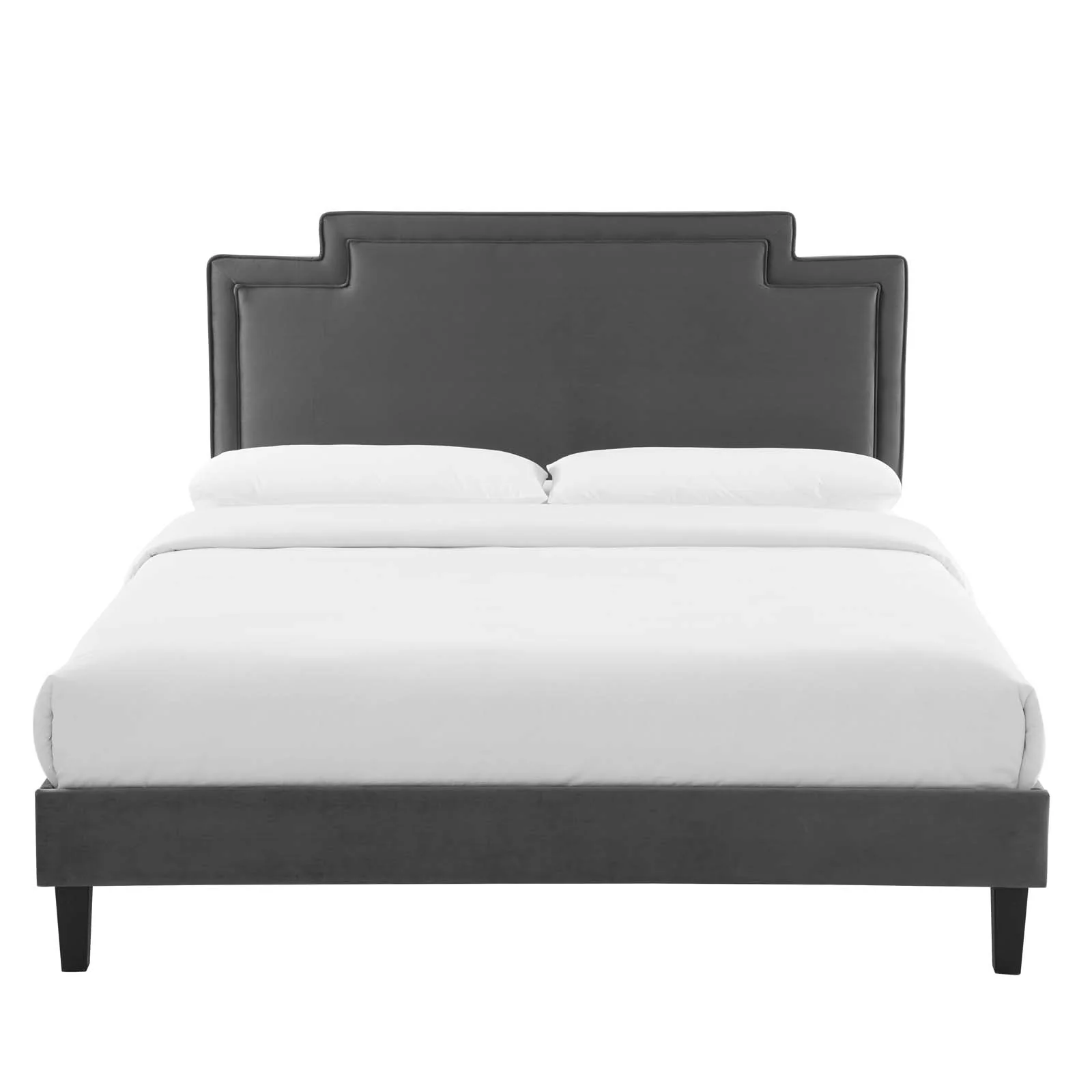Liva Performance Velvet King Bed By Modway - MOD-6846 - Image 7