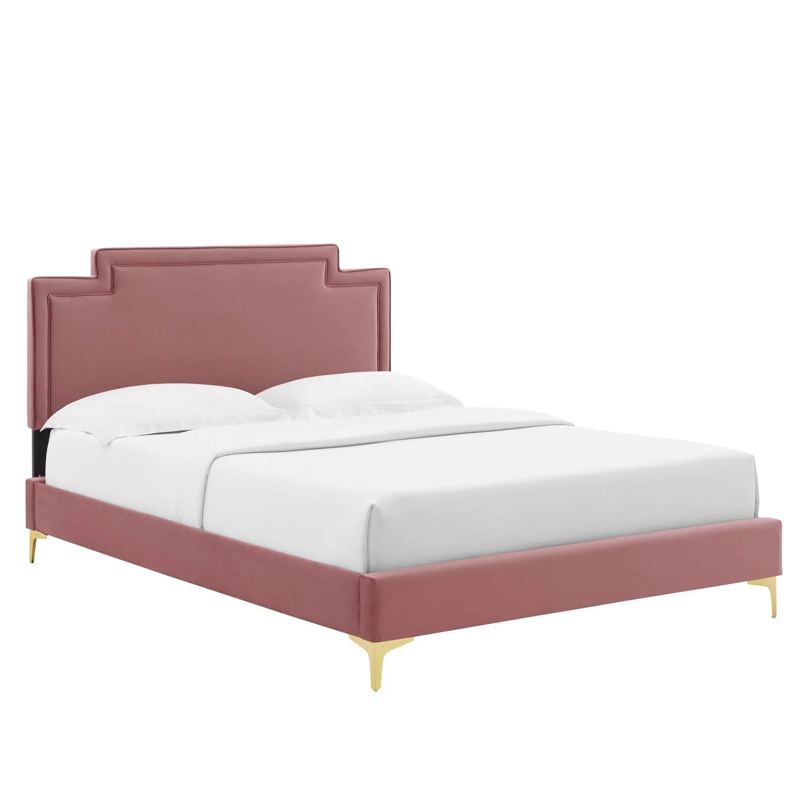 Liva Performance Velvet Queen Bed By Modway - MOD-6821 - Image 13