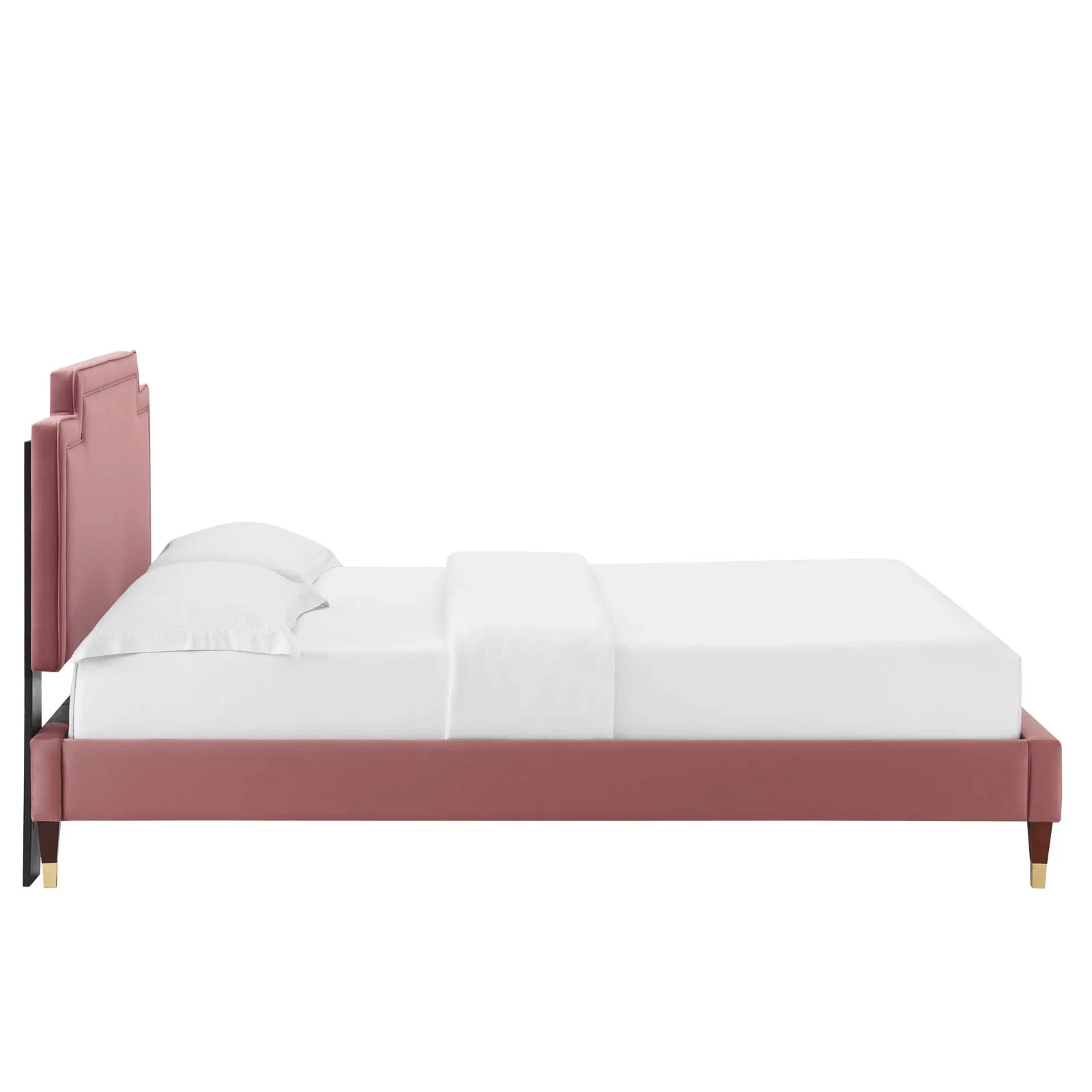 Liva Performance Velvet Queen Bed By Modway - MOD-6826 - Image 17
