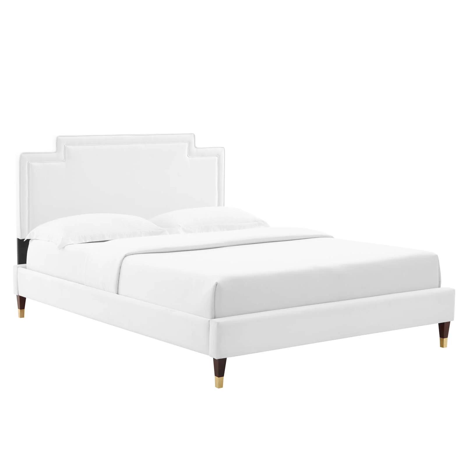 Liva Performance Velvet Queen Bed By Modway - MOD-6826 - Image 35