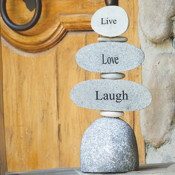 Live Love Laugh Set of 2 By Garden Age Supply