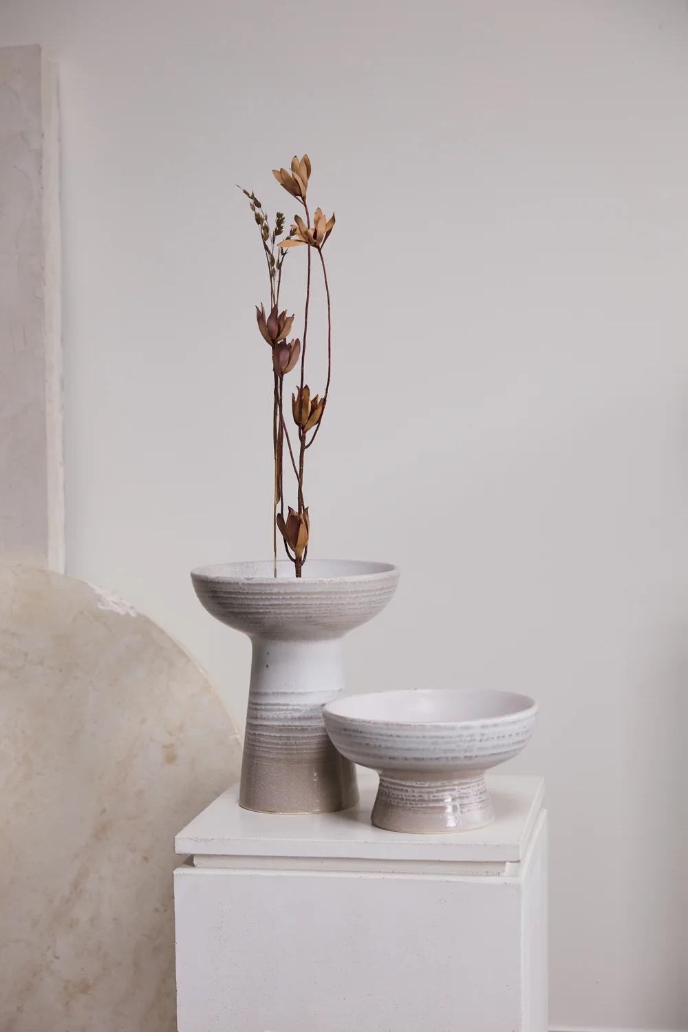 Lorca Footed Bowl By Accent Decor - Image 3