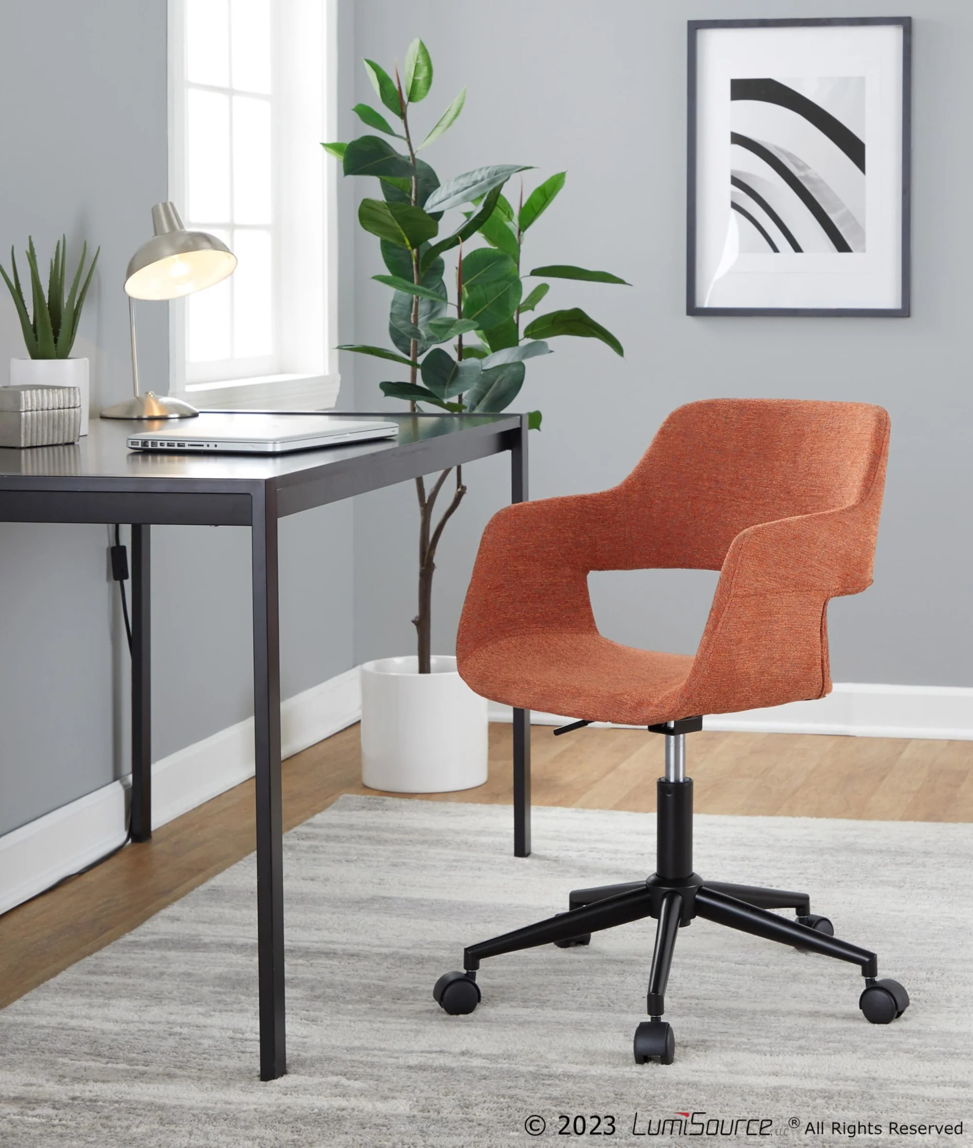 Margarite Task Chair By LumiSource - OC-MARGFB1 BKO1