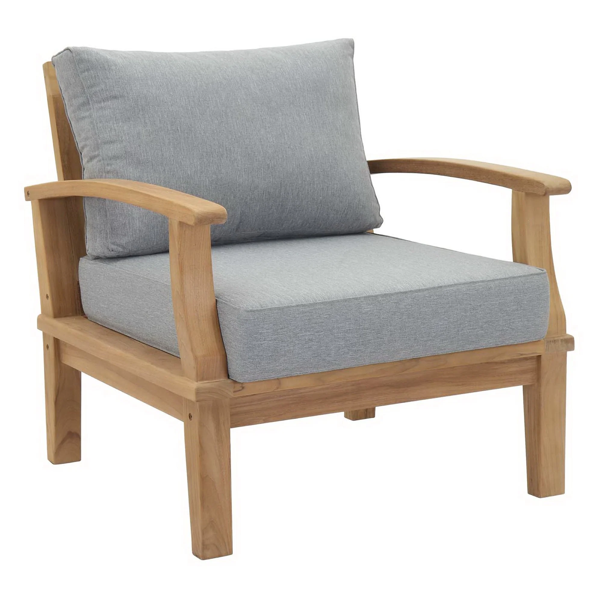 Marina 4 Piece Outdoor Patio Teak Set by Modway - Image 3