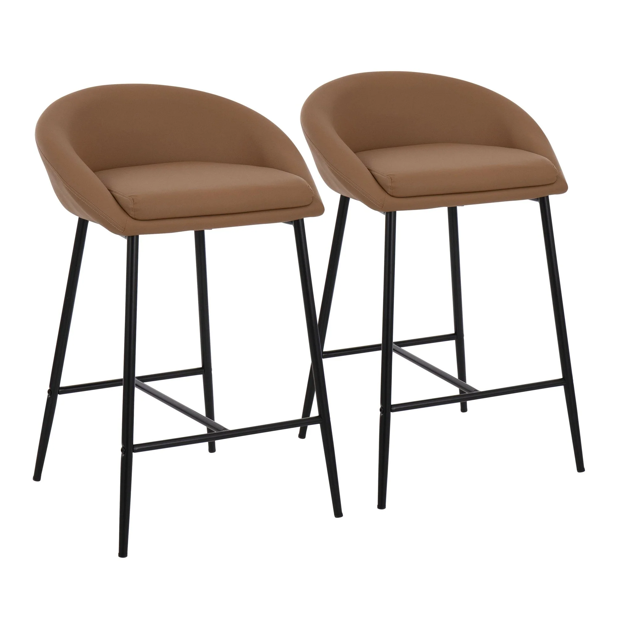 Matisse Counter Stool - Set of 2 Cream By LumiSource