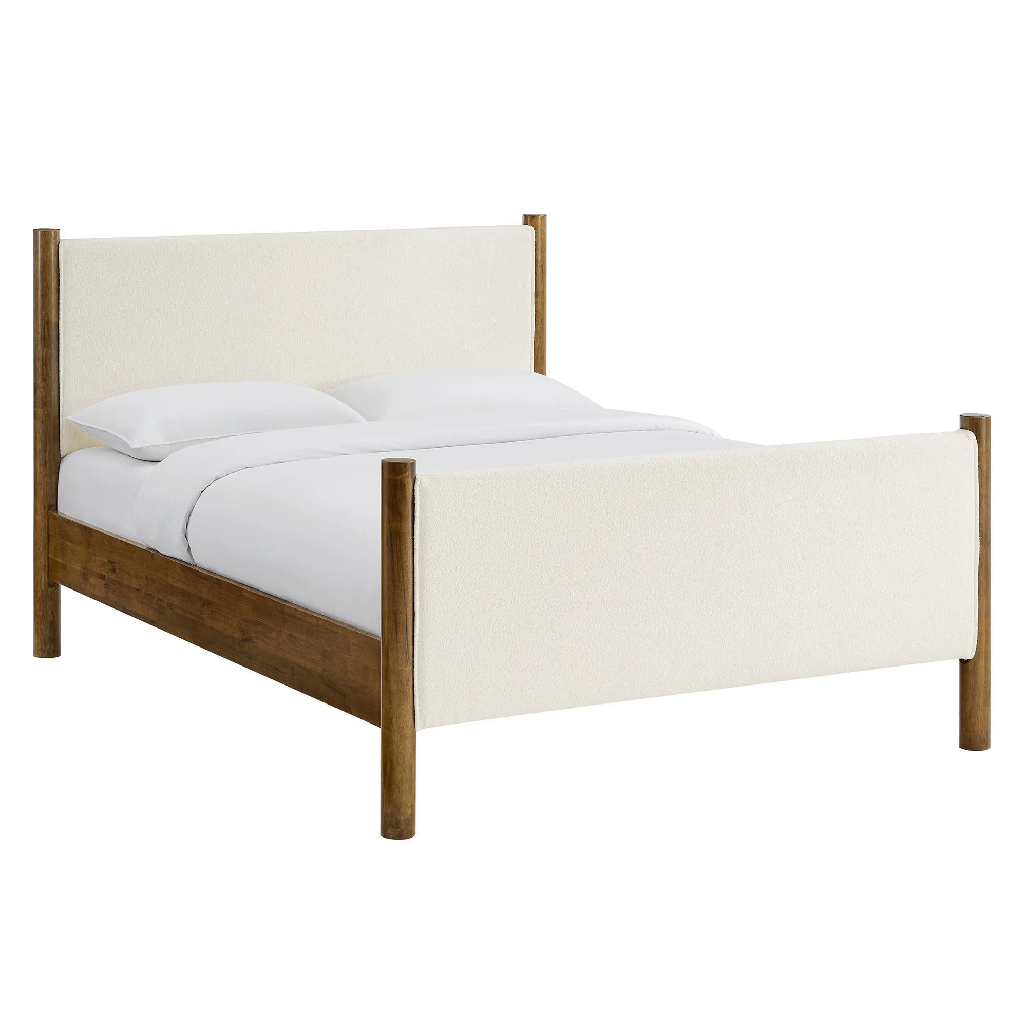 Maven King Size Boucle Upholstered Platform Bed by Modway - Image 10