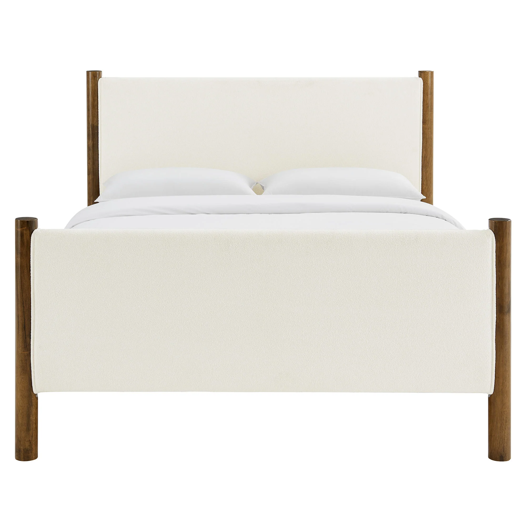 Maven King Size Boucle Upholstered Platform Bed by Modway - Image 13