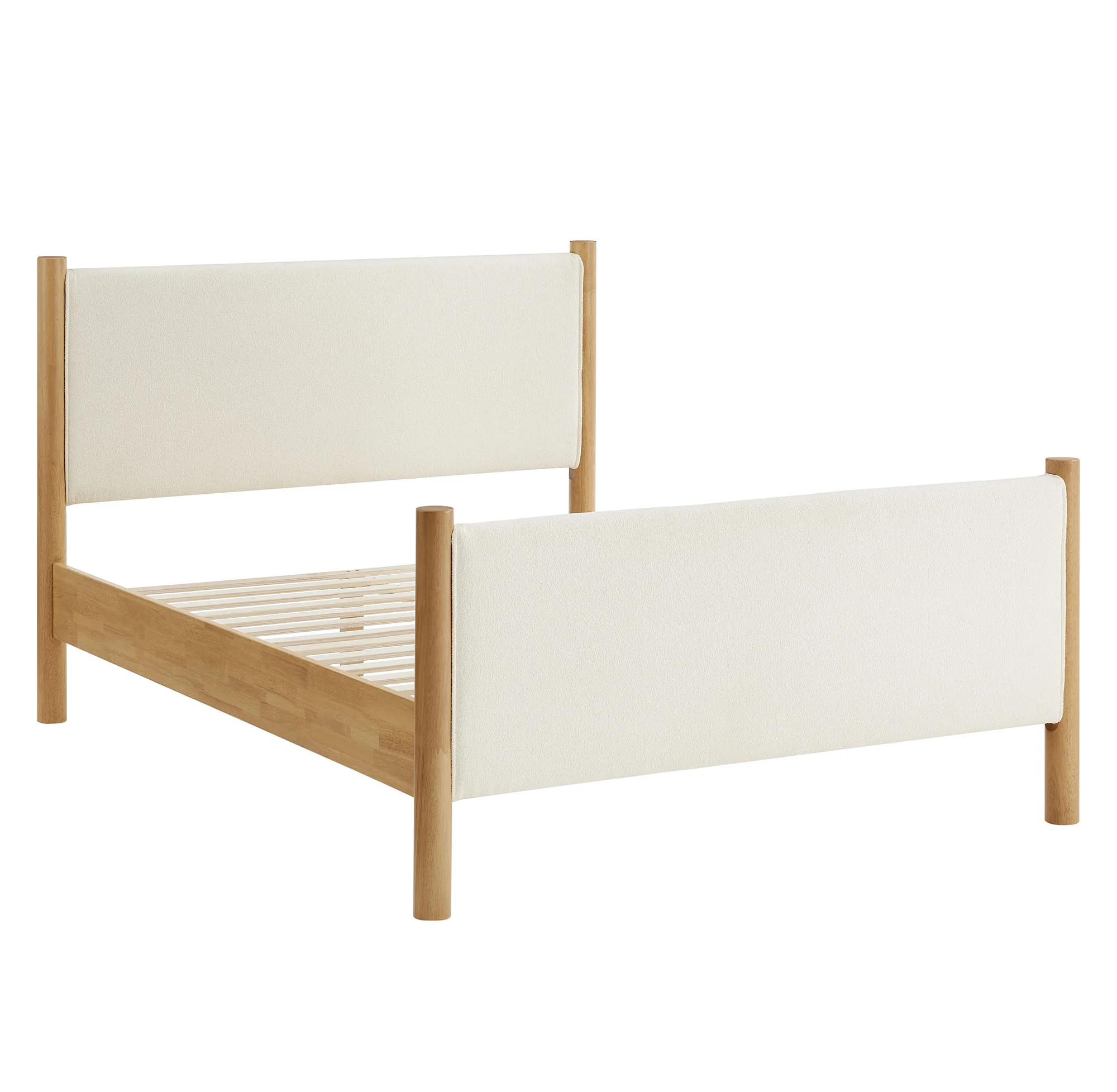 Maven King Size Boucle Upholstered Platform Bed by Modway - Image 3