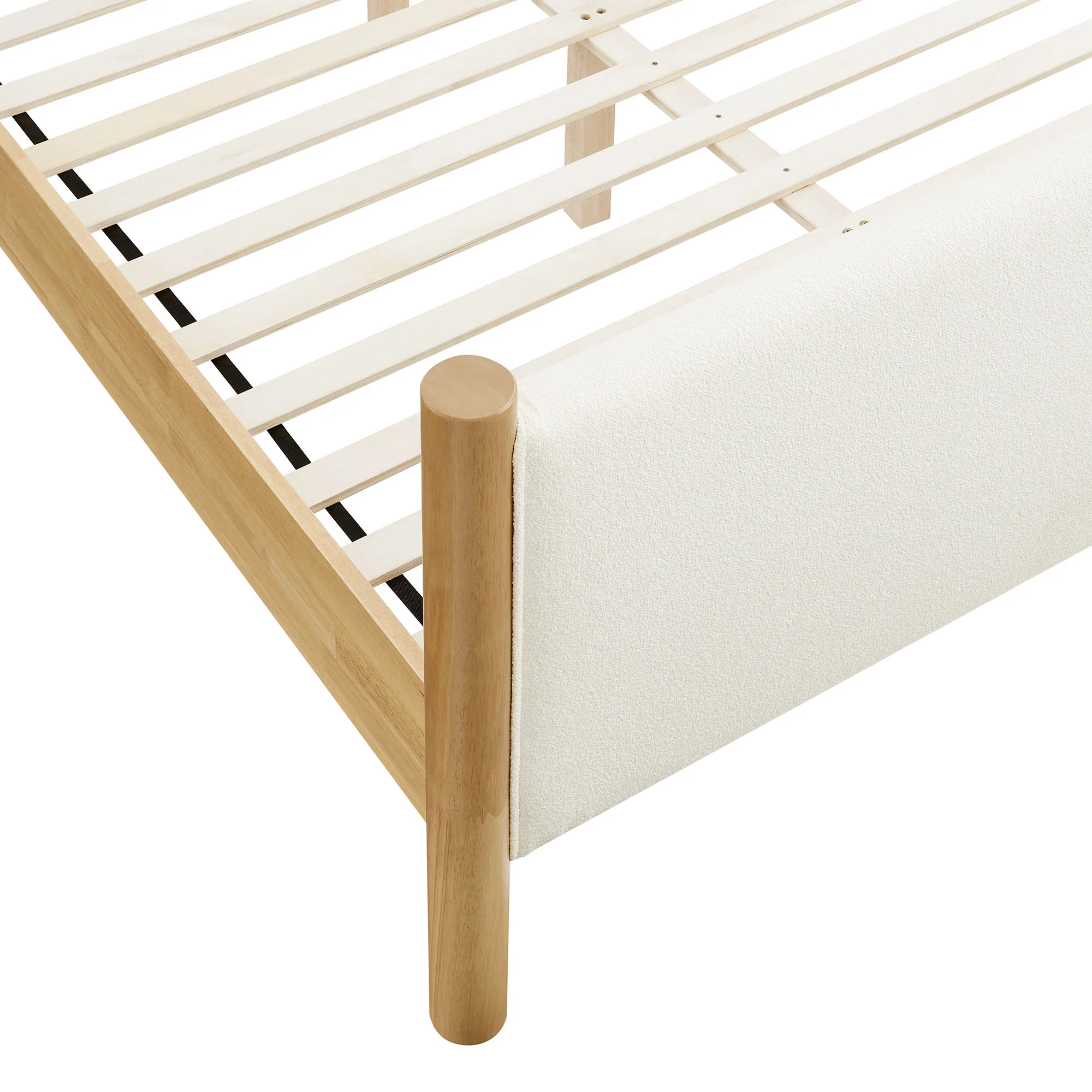 Maven King Size Boucle Upholstered Platform Bed by Modway - Image 6