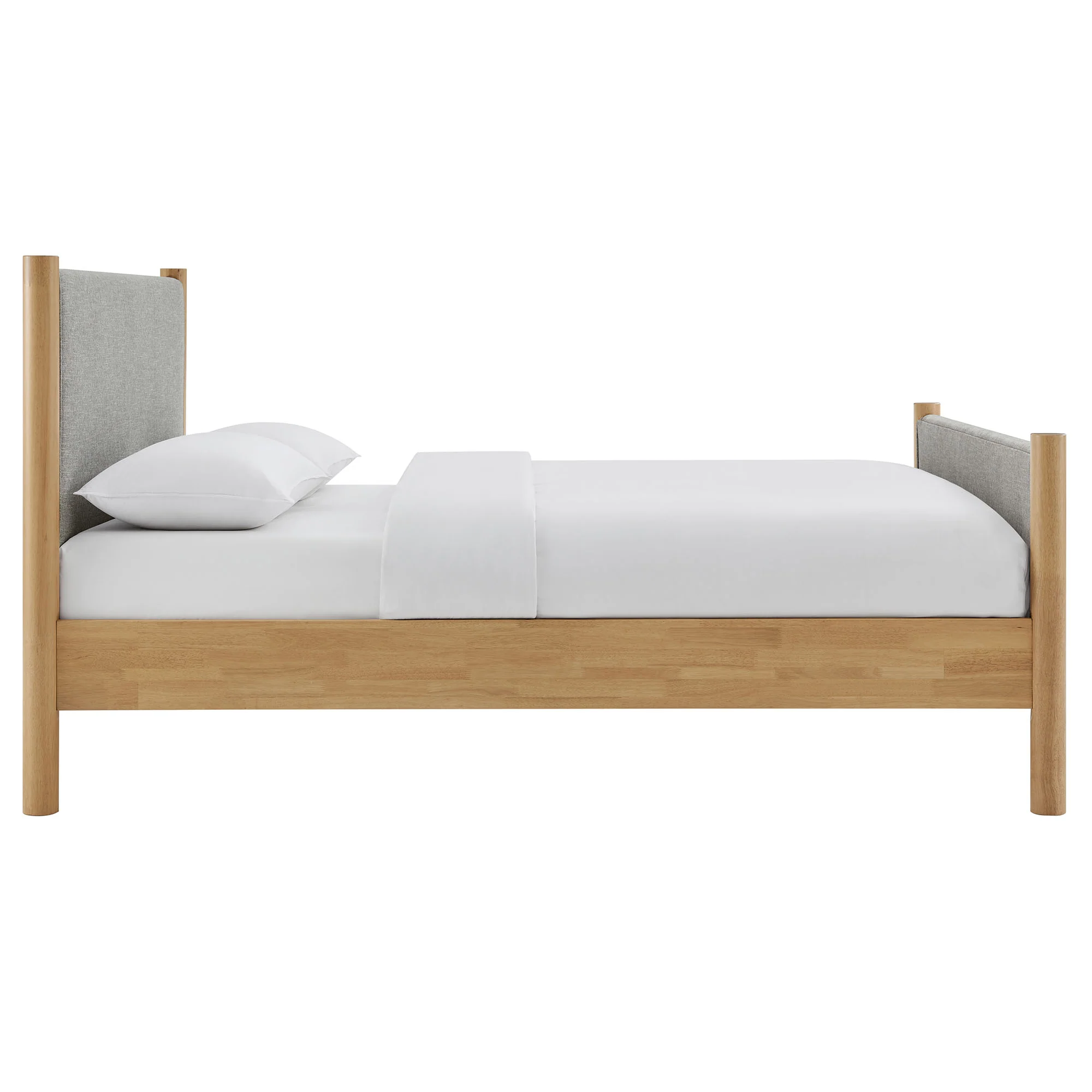 Maven King Size Fabric Upholstered Platform Bed by Modway - Image 21