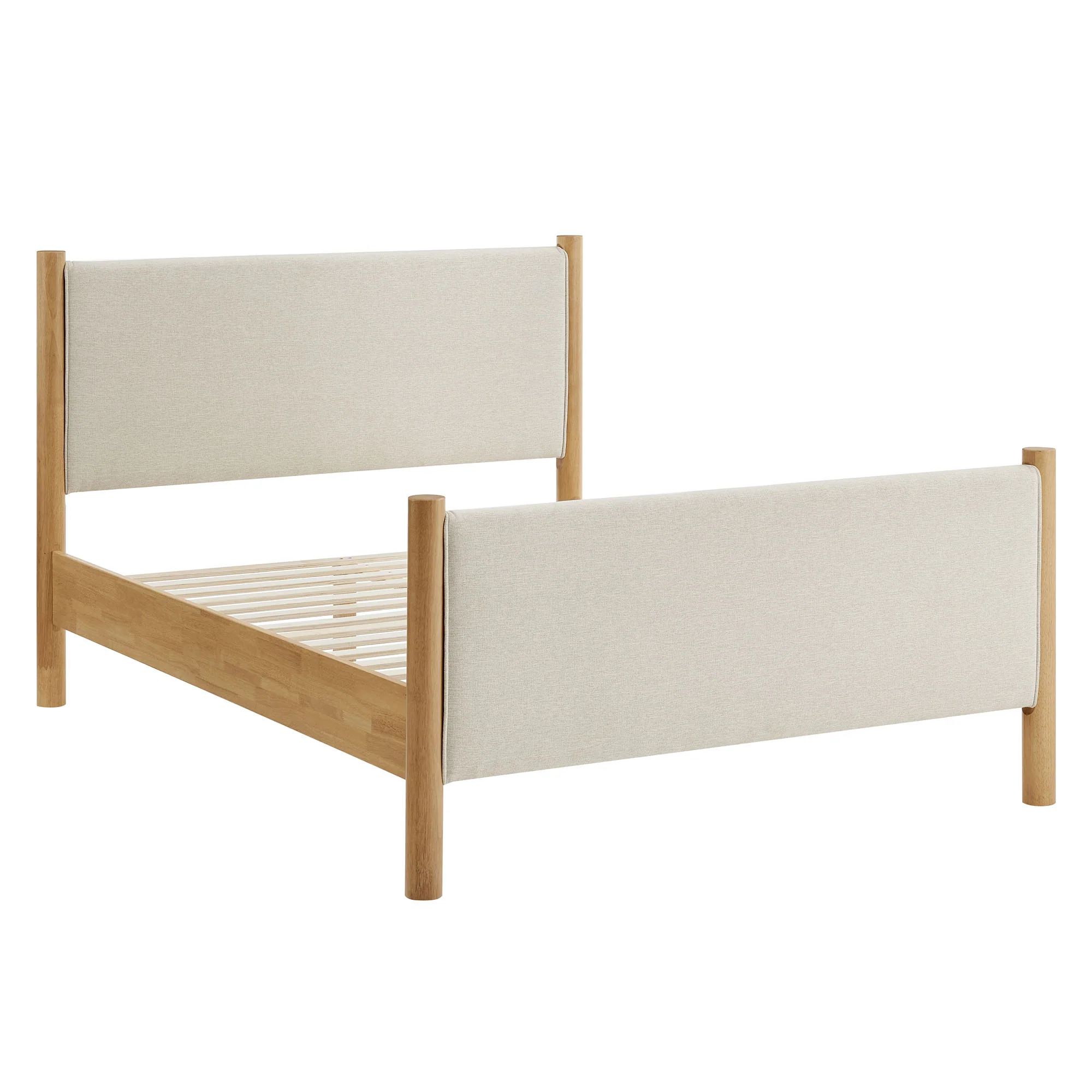 Maven Queen Size Fabric Upholstered Platform Bed by Modway - Image 3
