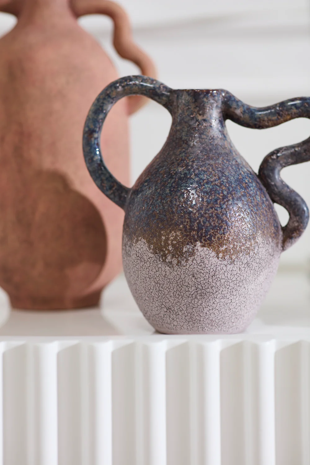 Meander Vase Set of 2 By Accent Decor